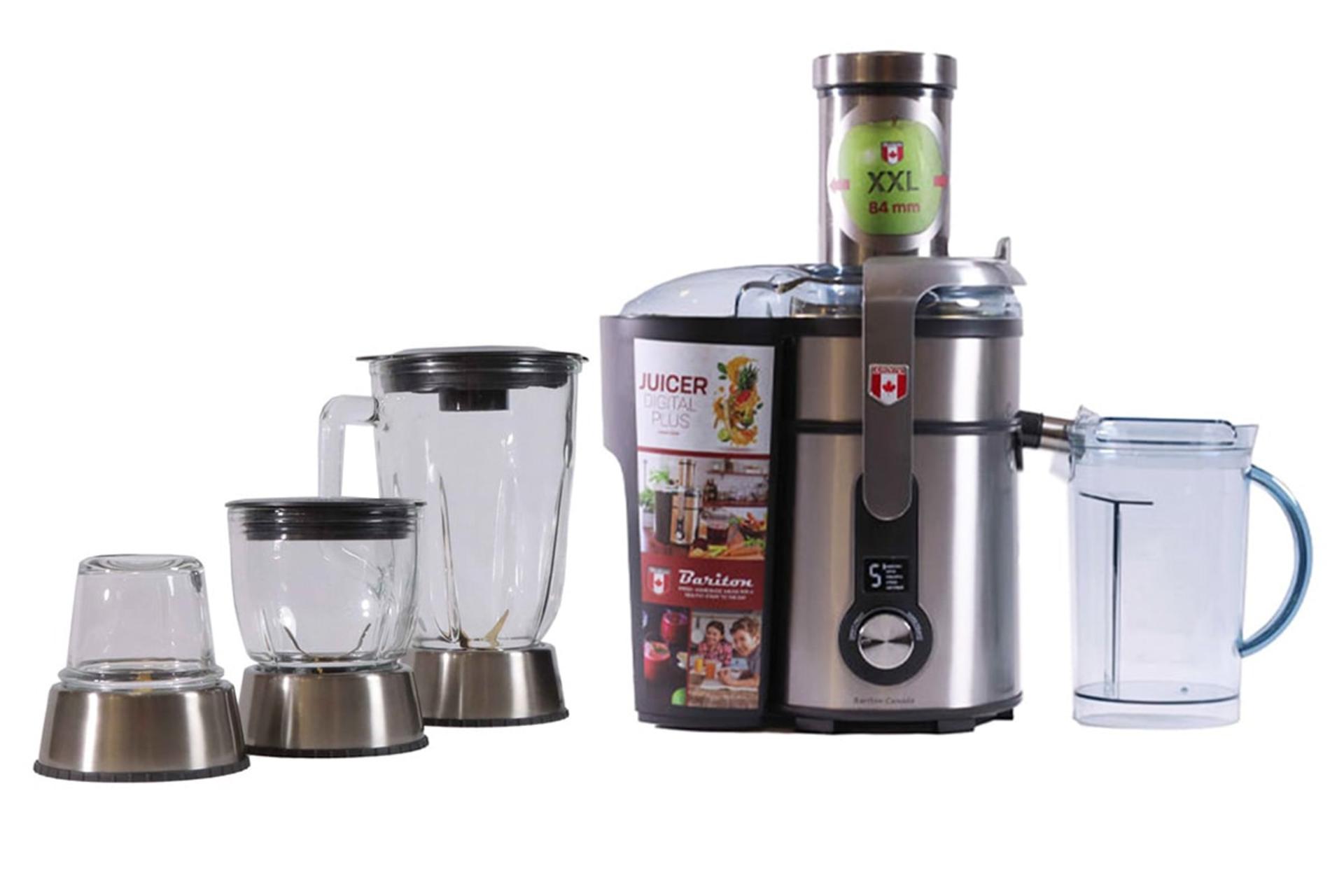 مرجع متخصصين ايران نماي جلوي آبميوه گيري 4 كاره باريتون BJ-13004ST