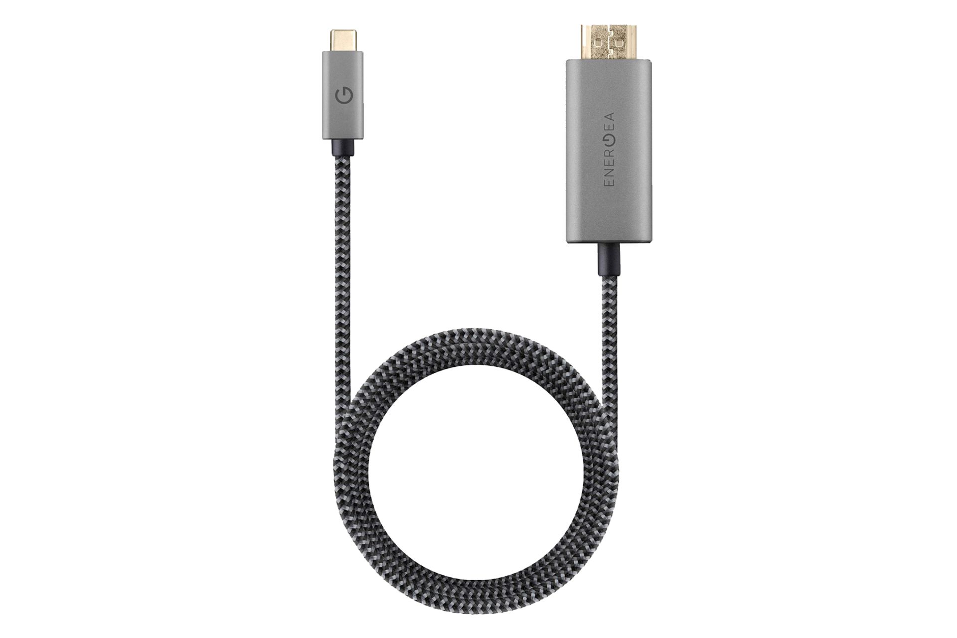 کابل HDMI انرجیا Type-C به HDMI مدل Fibratough 4K 60Hz با طول 2 متر