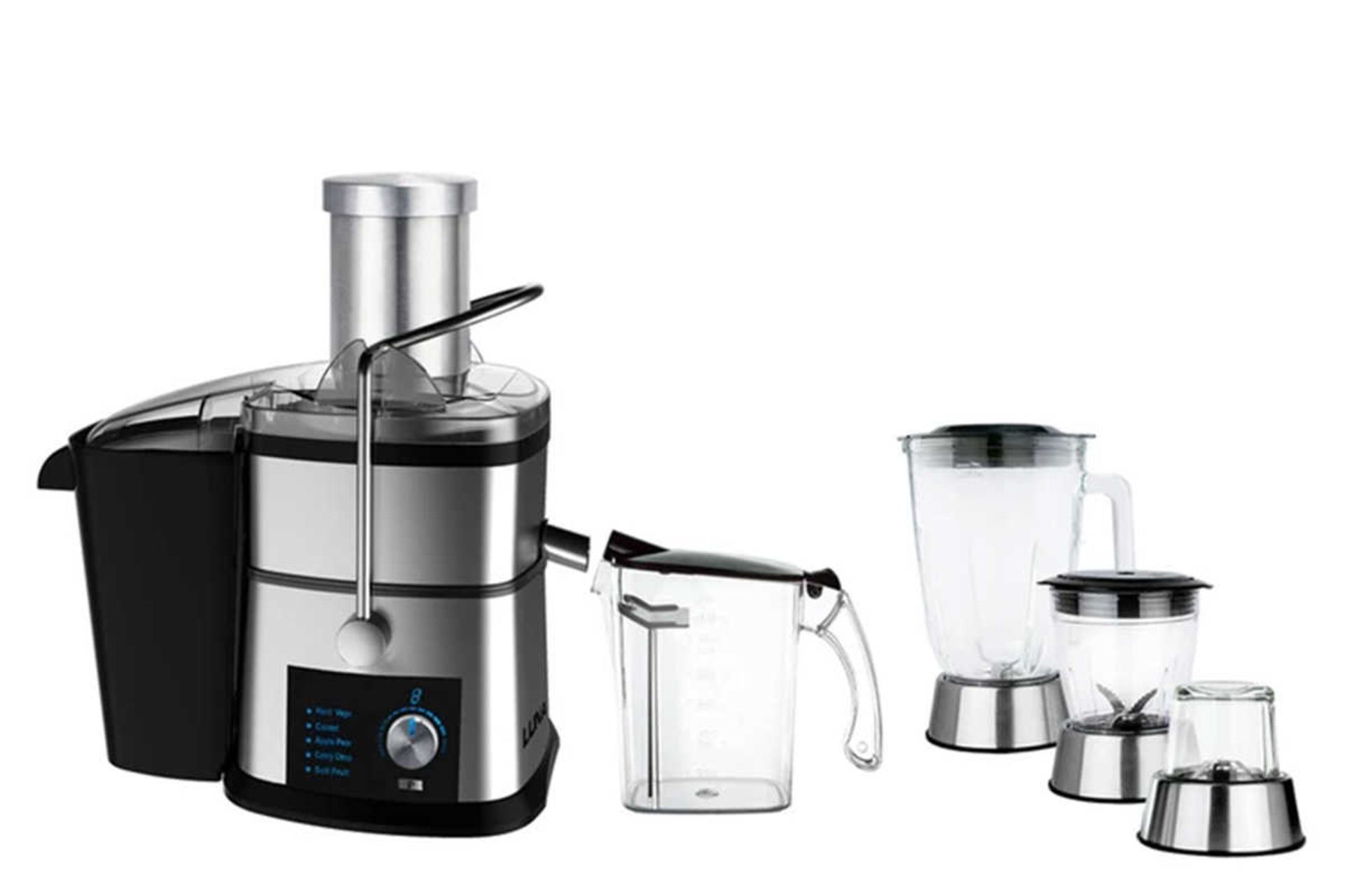 نمای جلوی آبمیوه گیری 4 کاره لونا 506