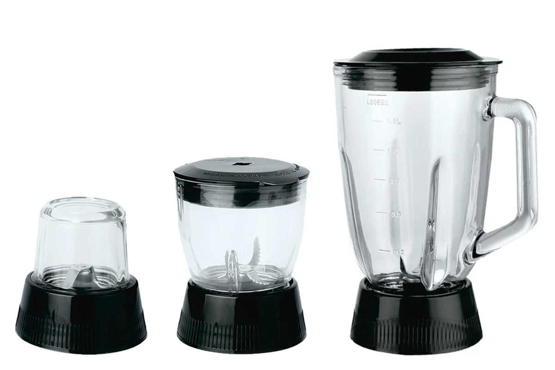 مخلوط کن آسیاب و خردکن آبمیوه گیری 4 کاره لونا 503