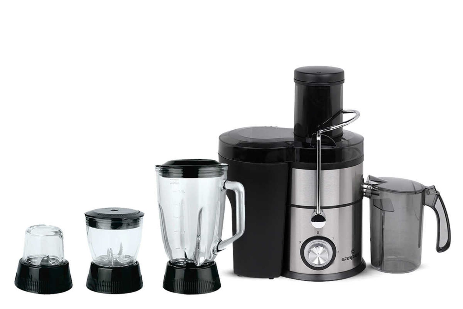 نمای جلوی آبمیوه گیری 4 کاره ساپر SJBG-5800