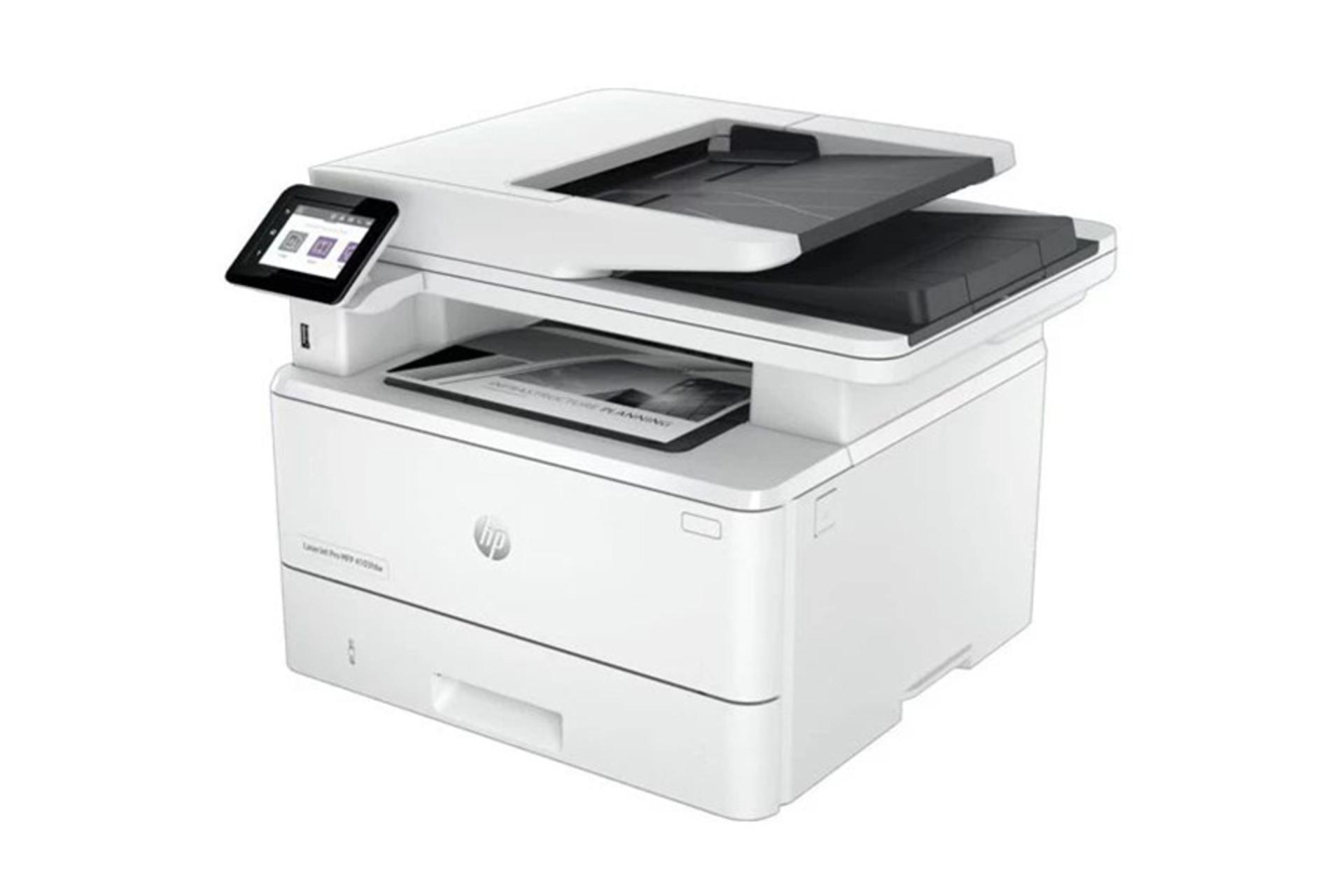 پرینتر اچ پی HP LaserJet Pro MFP 4103fdw نمای راست