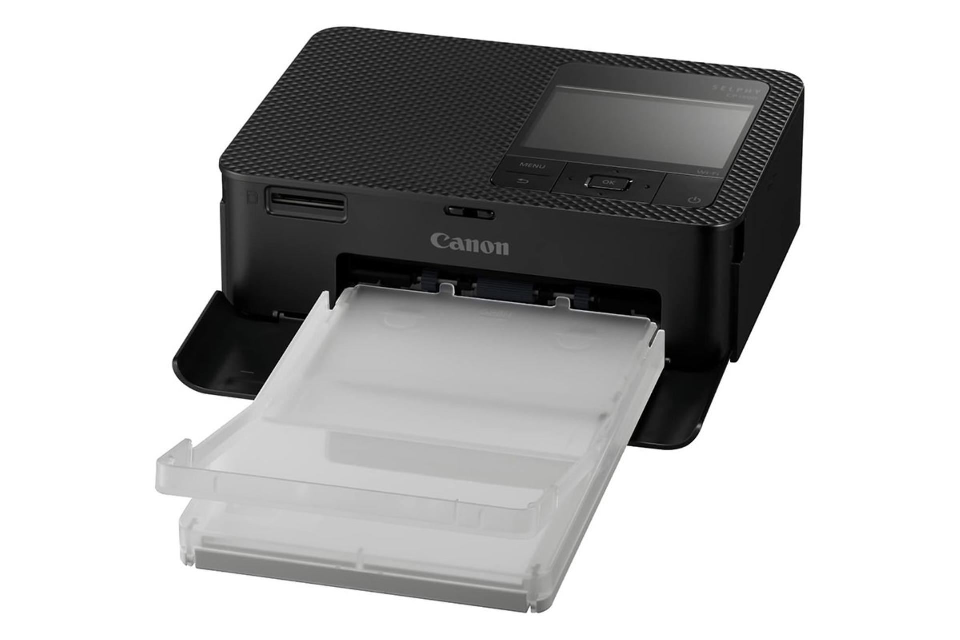 پرینتر کانن Canon SELPHY CP1500 سینی باز شده