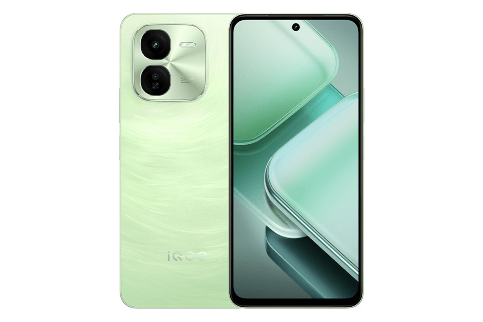 پنل جلو و پشت گوشی موبایل iQOO Z9x ویوو سبز روشن / vivo iQOO Z9x