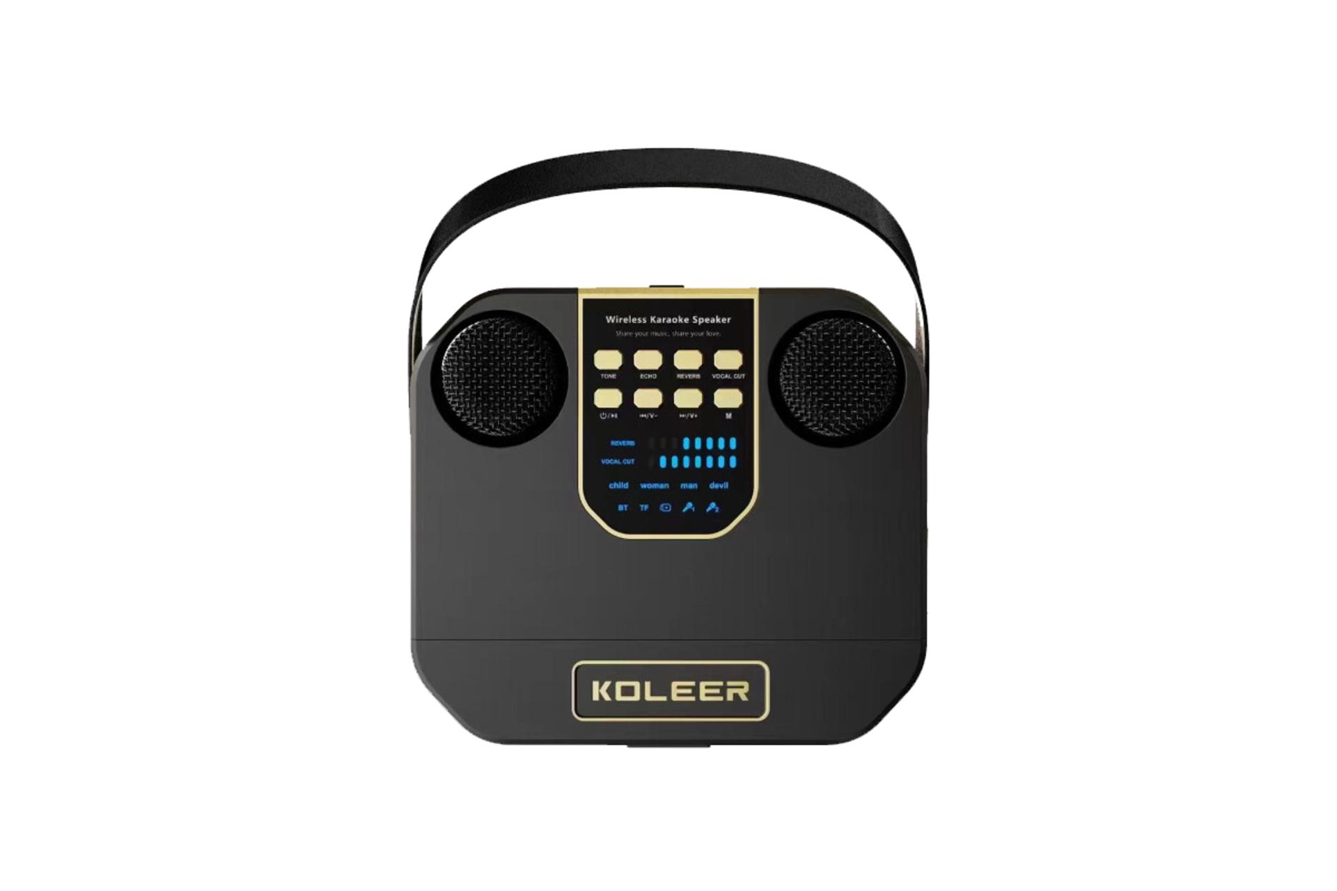 نمای بالا و دکمه های کنترل اسپیکر کلر S882