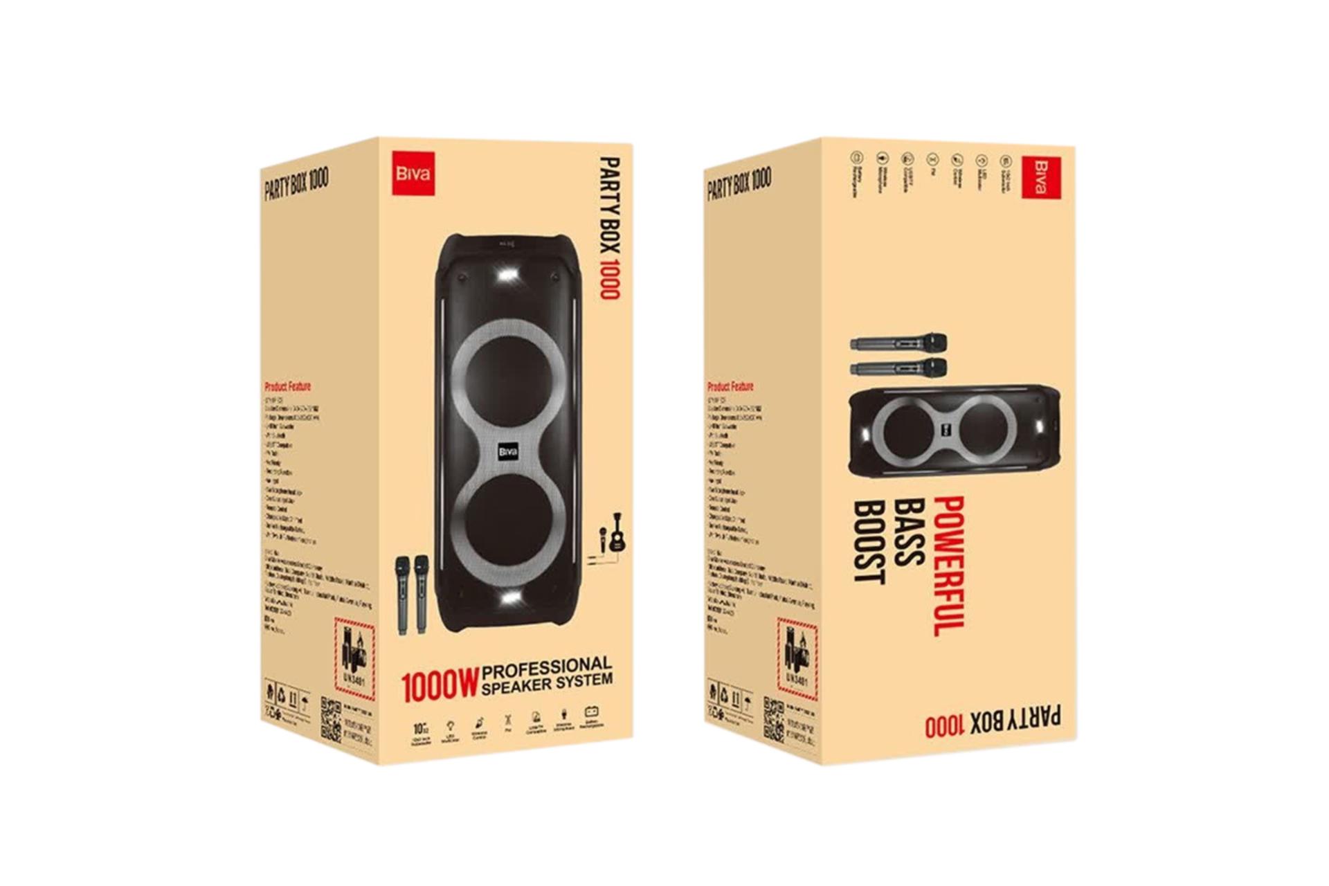 جعبه اسپیکر بیوا Party Box 1000