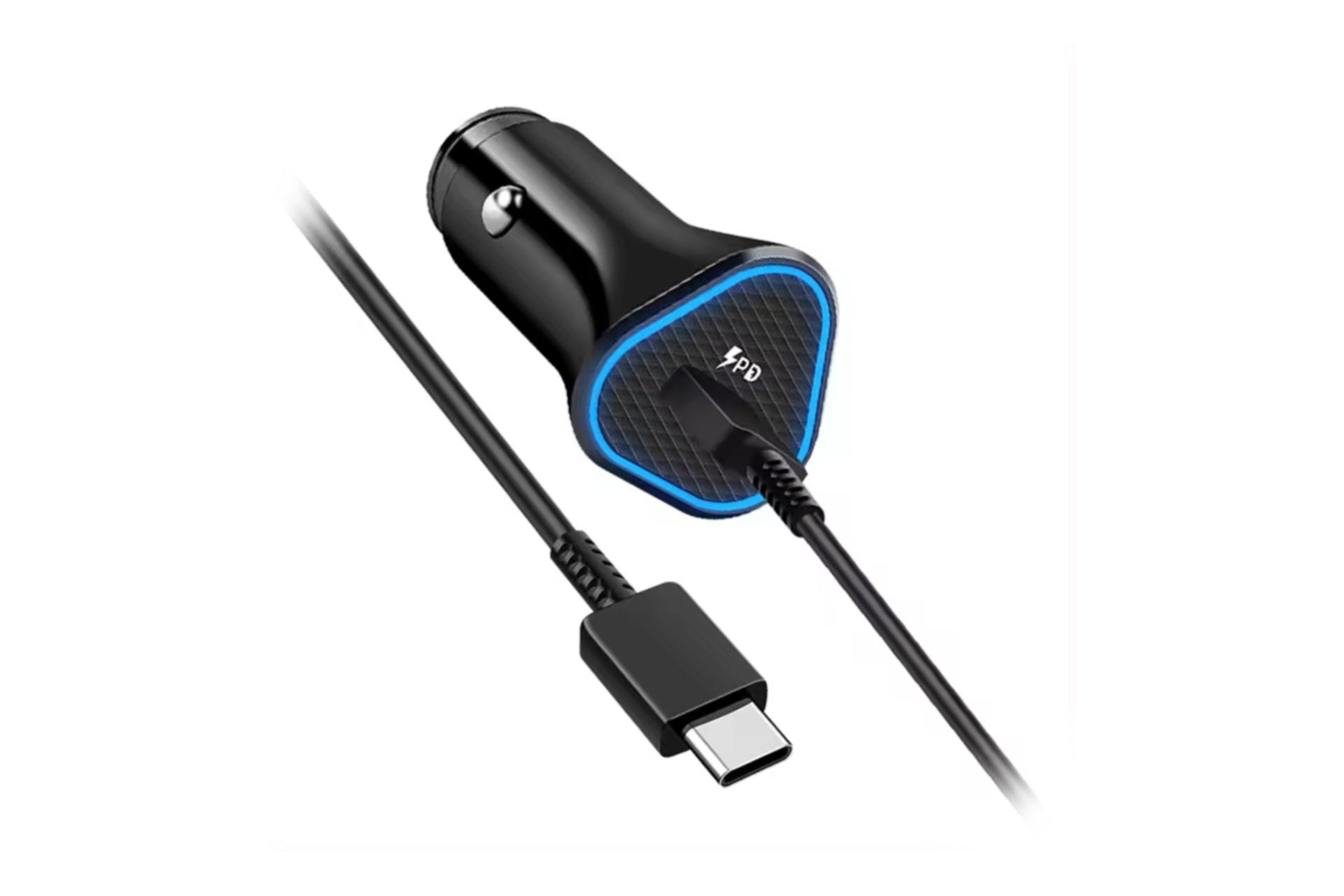 نمای اتصالات شارژر فندکی سامسونگ مدل-Samsung EP-L502