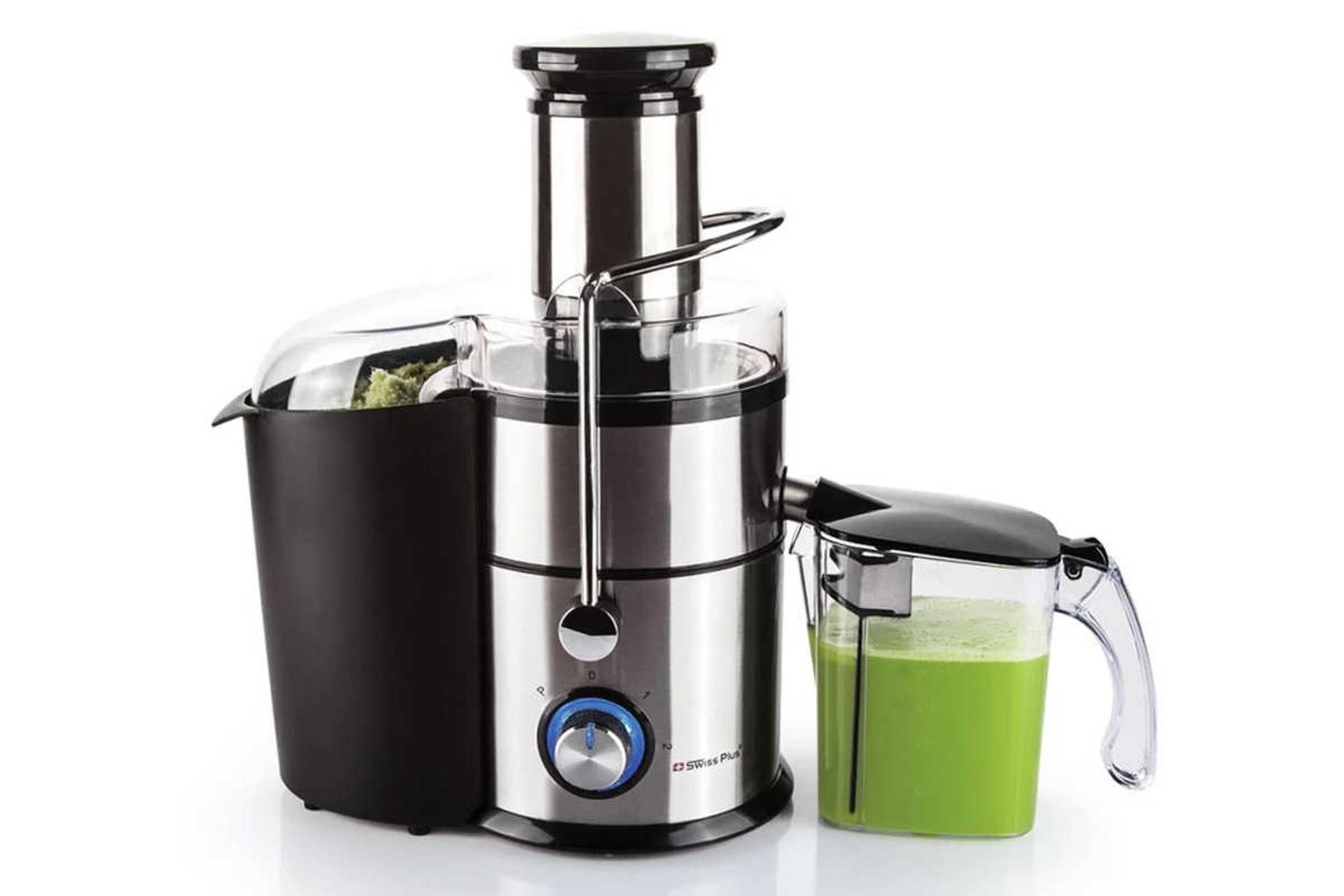 نمای جلوی آبمیوه گیری سوئیس پلاس JE-822S