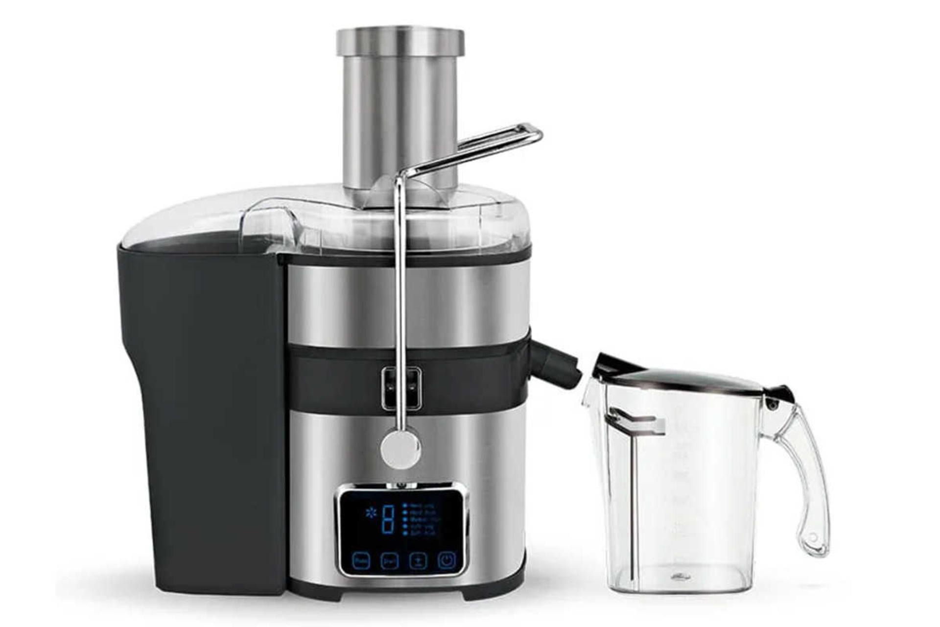 نمای جلوی آبمیوه گیری بلانتون BCR-JU2402 به همراه پارچ