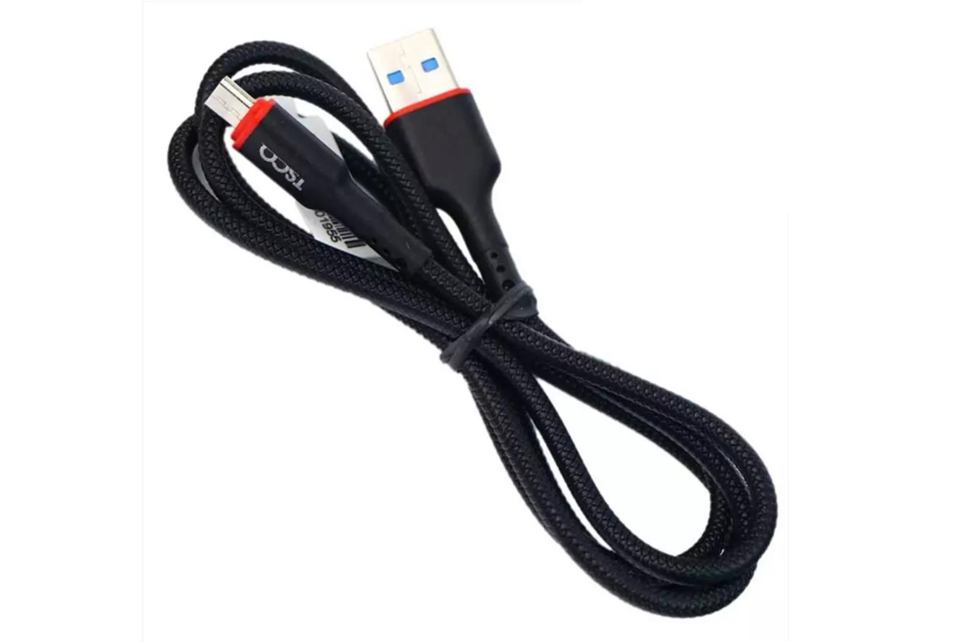 کابل شارژ USB تسکو Type-A به Micro-USB مدل TC A105 با طول 1 متر