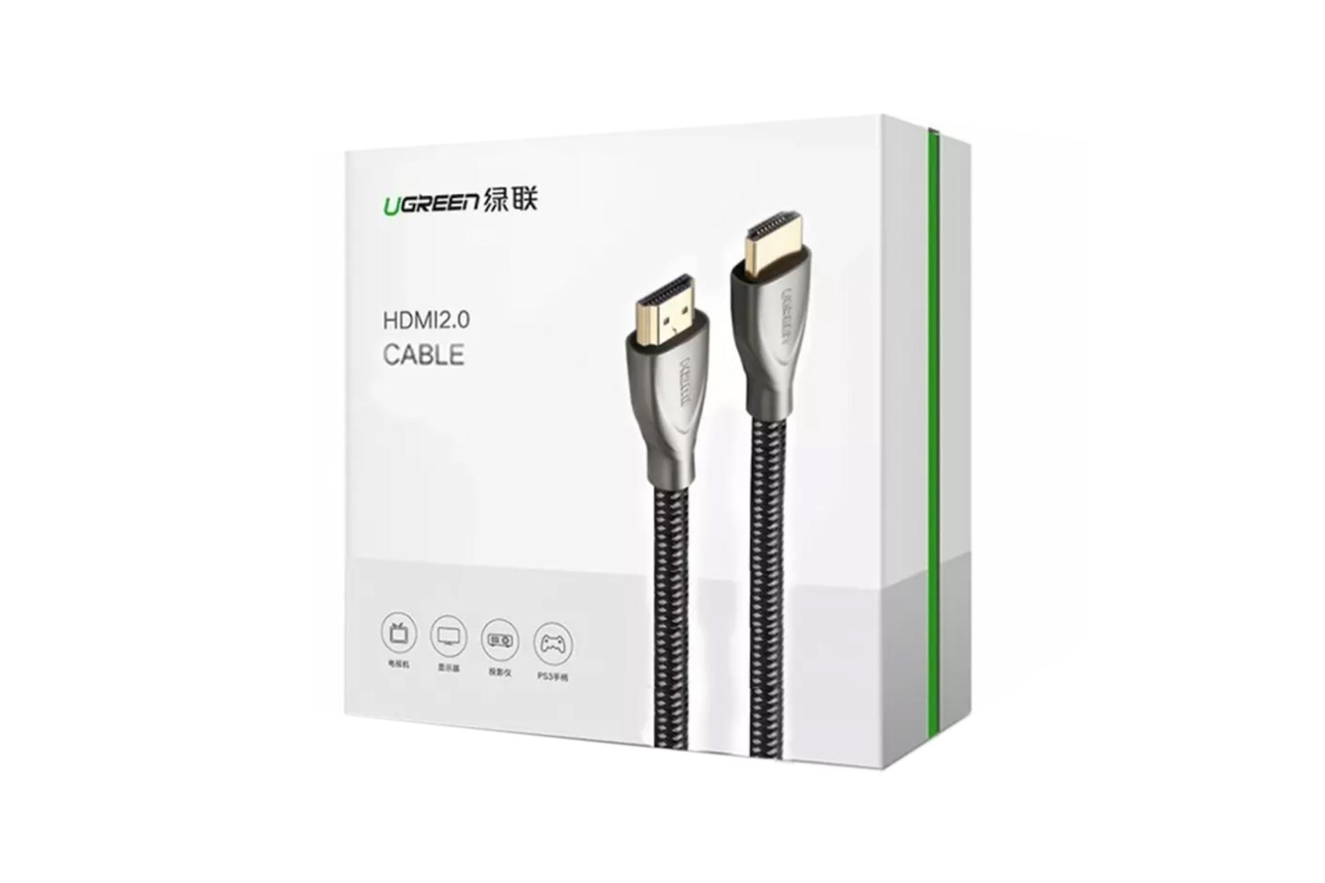 جعبه کابل HDMI یوگرین HD131 50112 4K 60Hz نسخه 2.0 با طول 10 متر