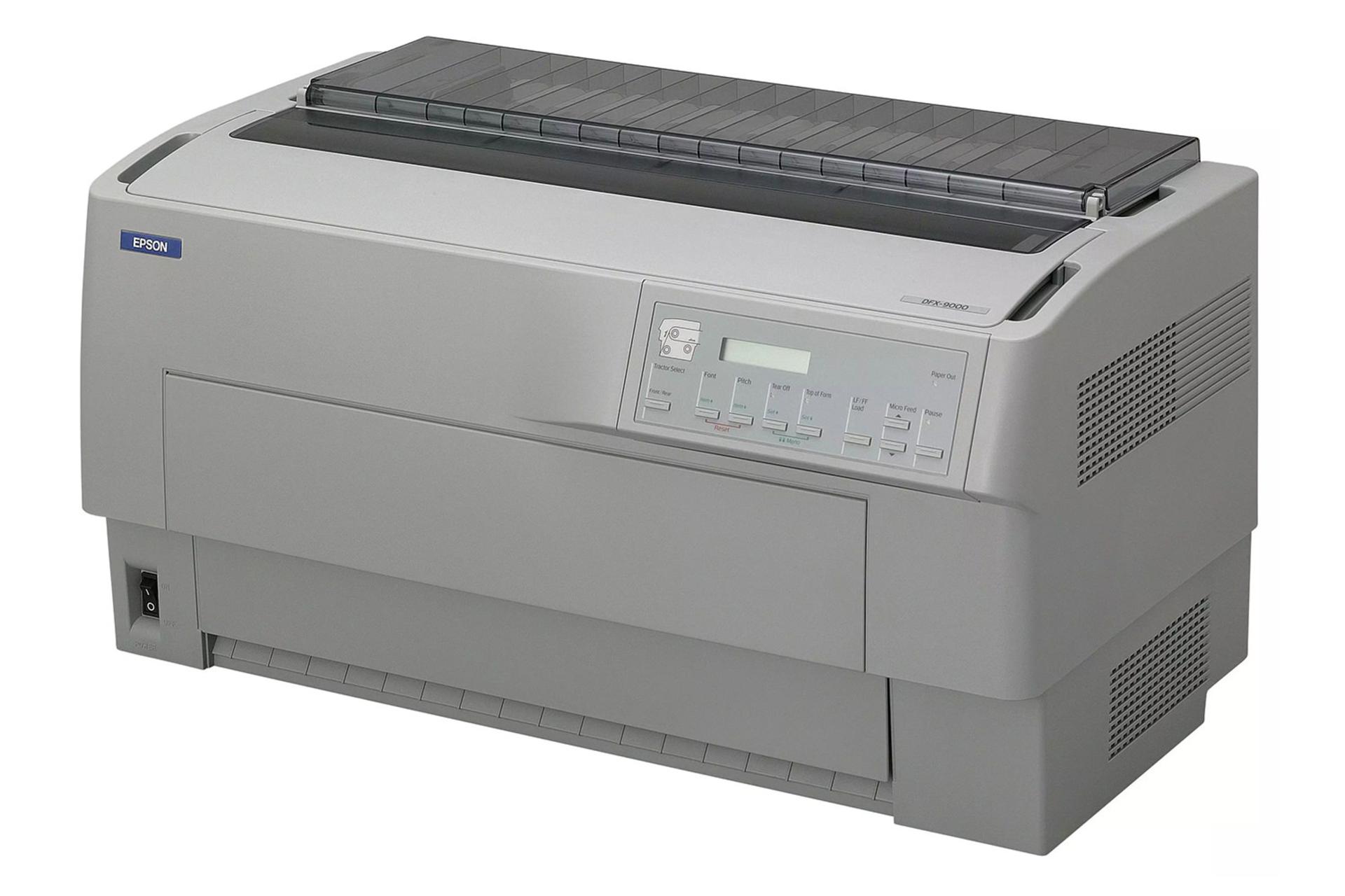 پرینتر اپسون Epson DFX-9000 نمای جلو و راست