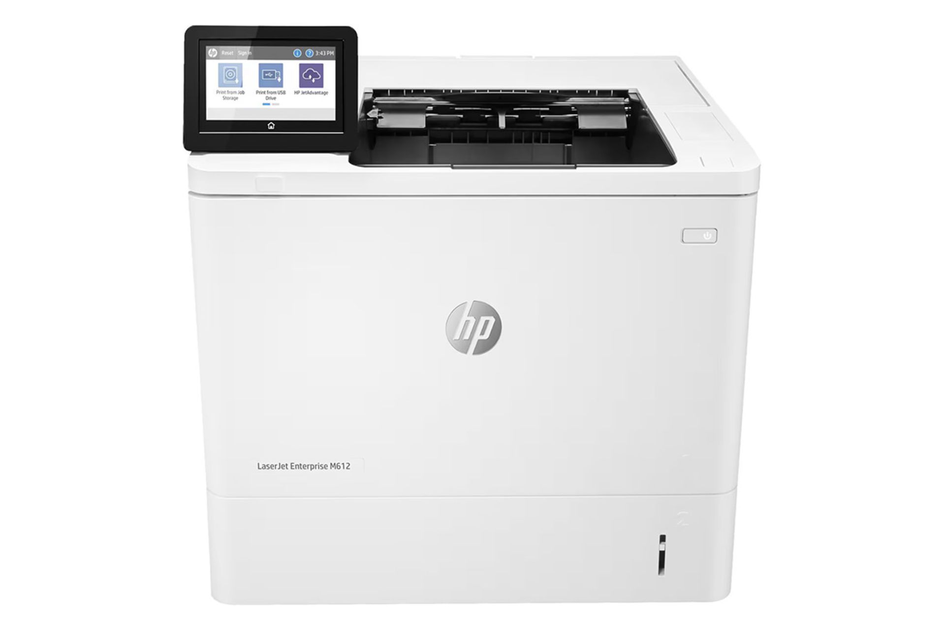 پرینتر اچ پی HP LaserJet Enterprise M612dn نمای جلو