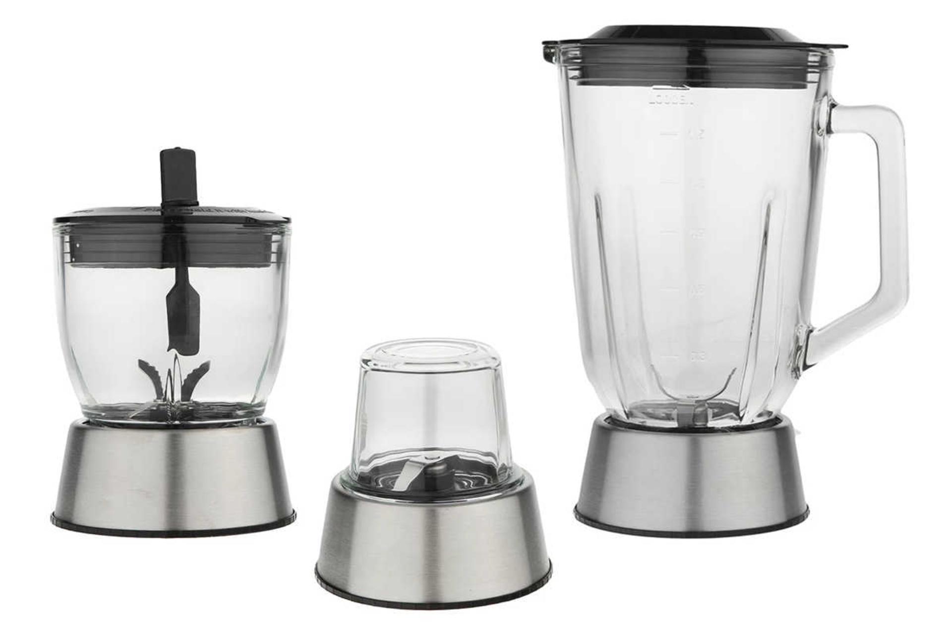 مخلوط کن و آسیاب آبمیوه گیری 4 کاره VIR-3615