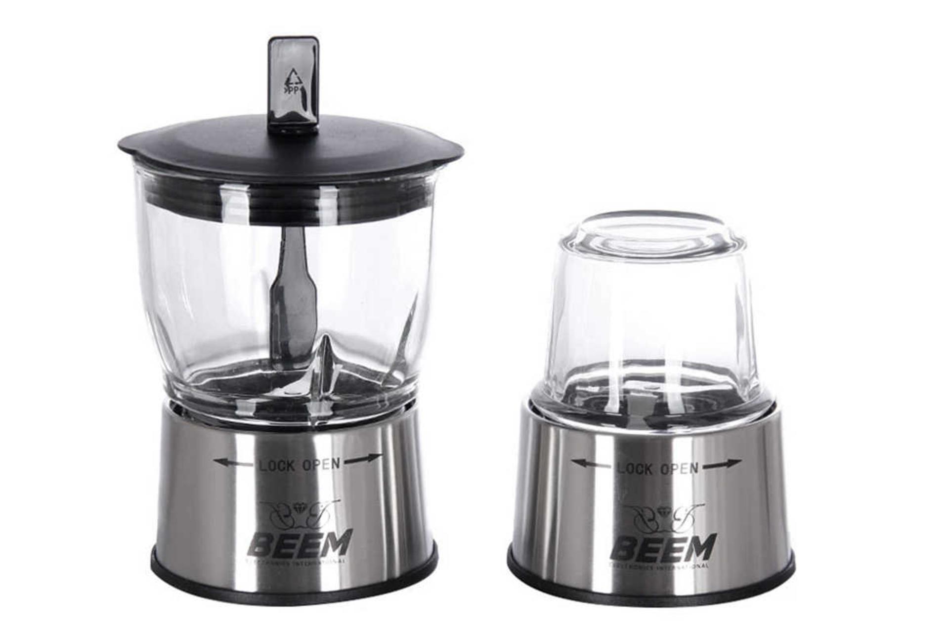 خرد کن و آسیاب آبمیوه گیری 4 کاره بیم FP2003