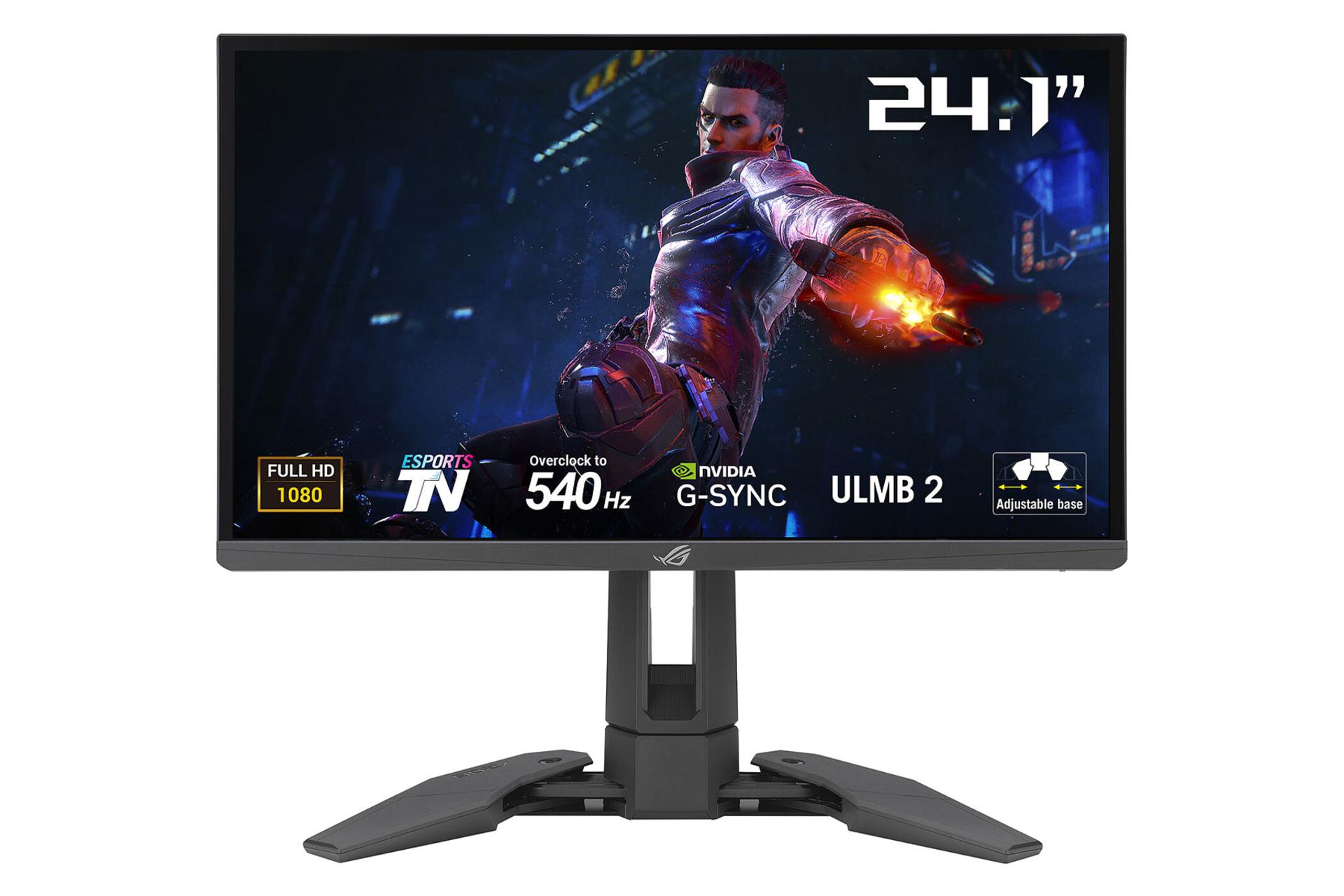 مرجع متخصصين ايران رزولوشن و كيفيت تصوير مانيتور ايسوس 24 اينچ مدل ROG Swift Pro PG248QP