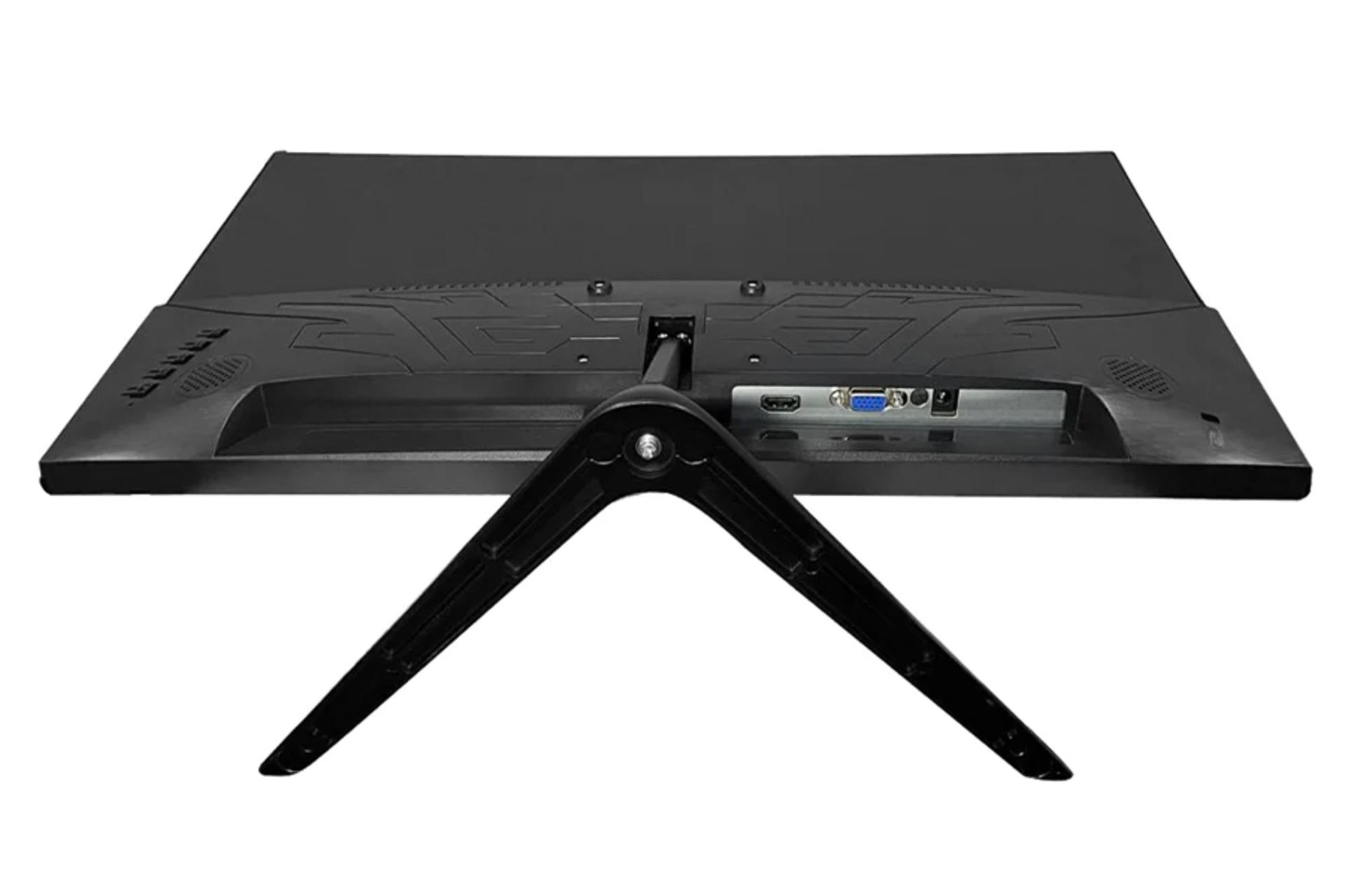 نمای پایین و کانکتورهای مانیتور ونزو 22 اینچ مدل TP2201