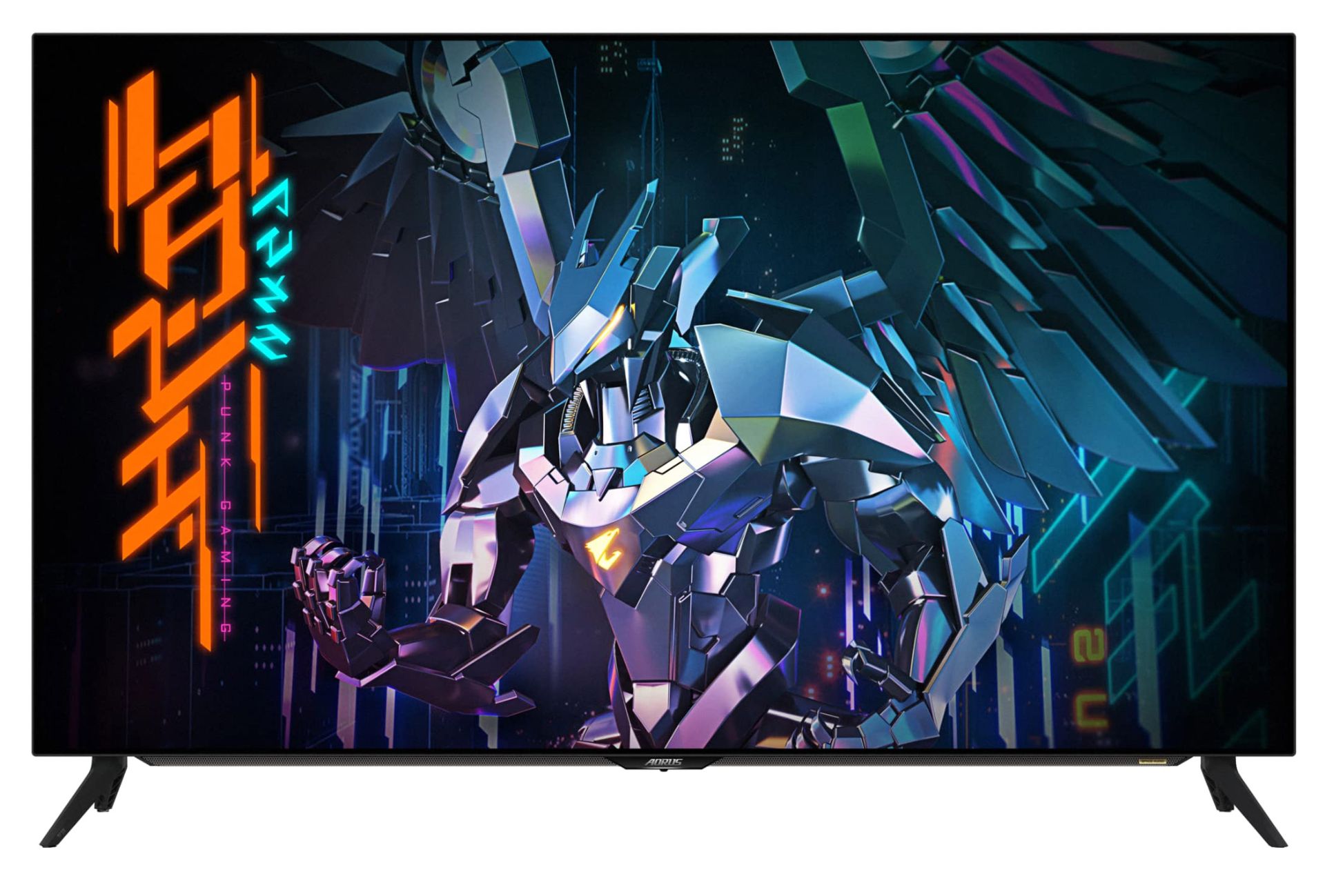 رزولوشن و کیفیت تصویر مانیتور گیگابایت 48 اینچ مدل AORUS FO48U