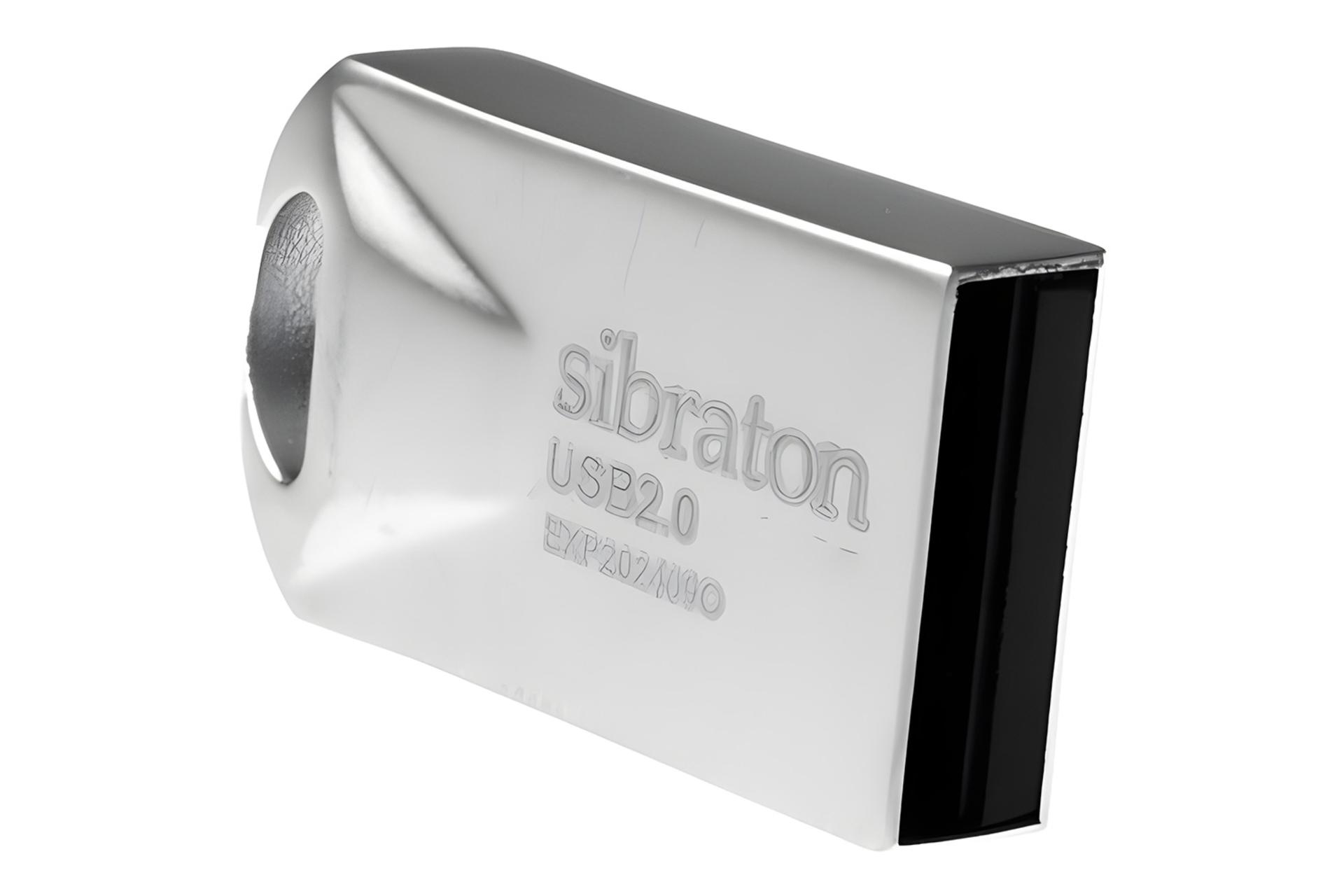 نمای کناری فلش مموری سیبراتون Sibraton METAL SF2425 16GB USB 2.0