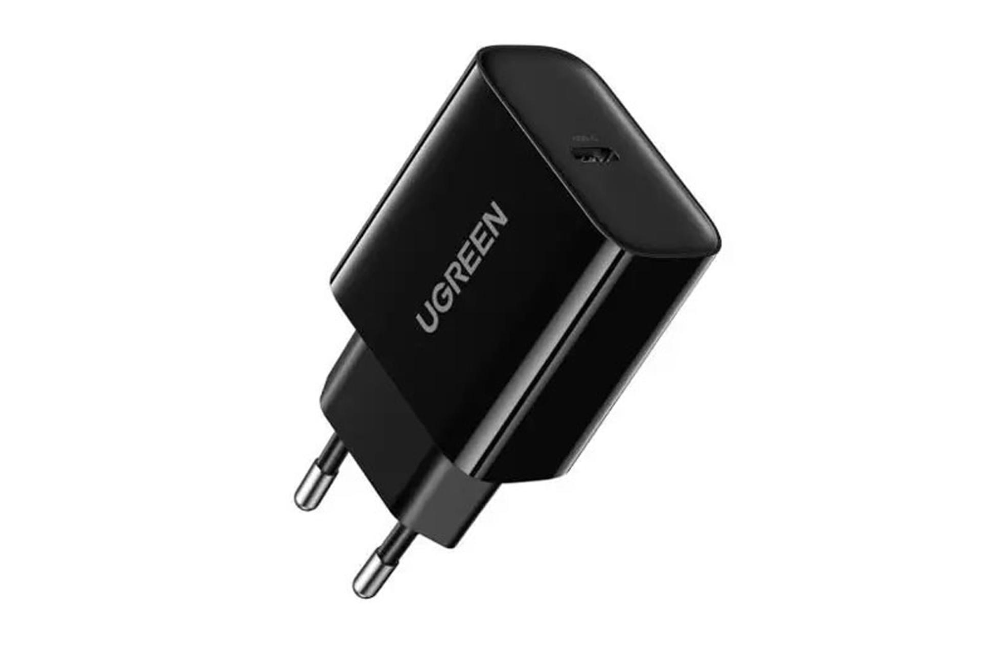 نمای سمت چپ شارژر دیواری یوگرین مدل-UGREEN CD137-10191