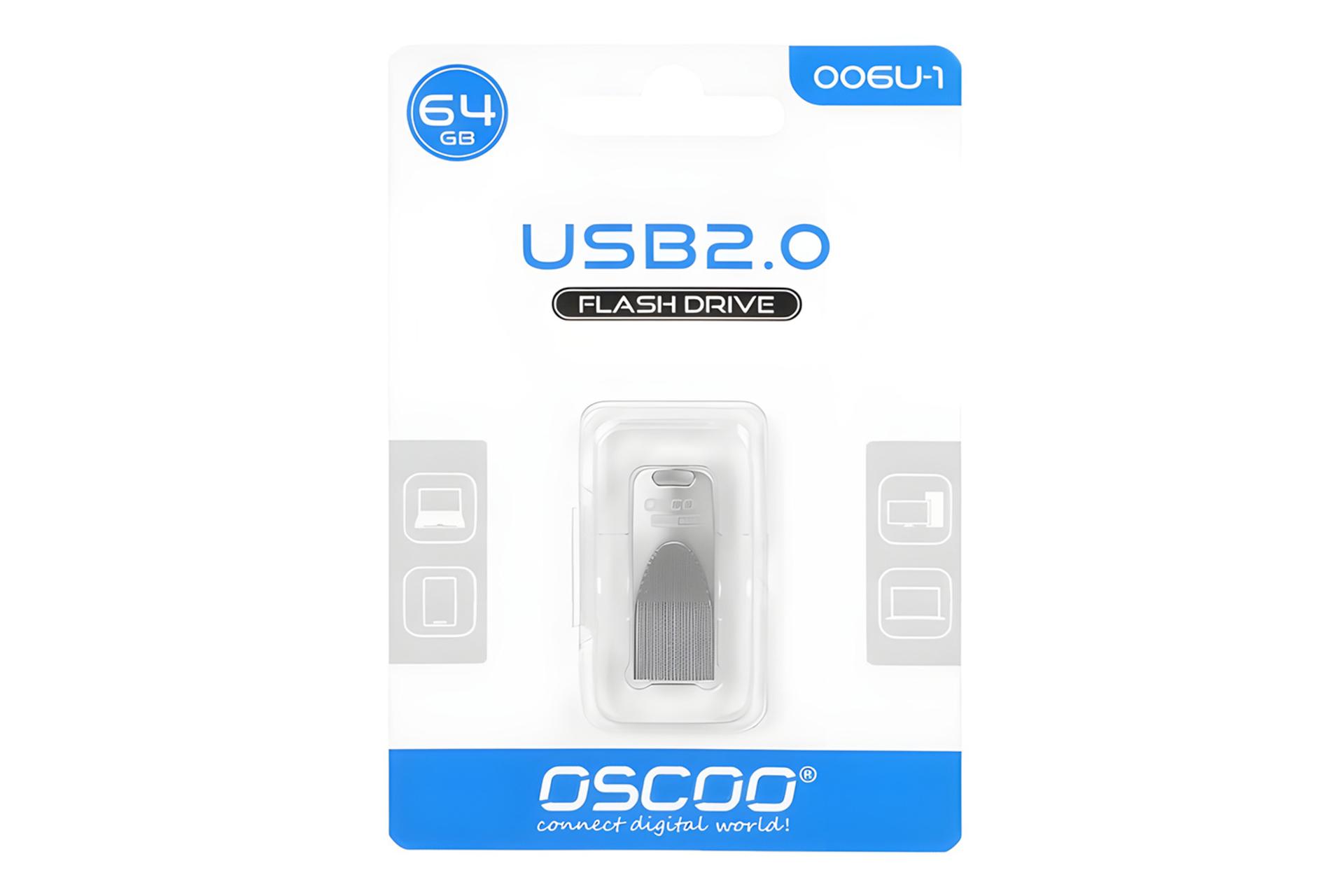 جعبه فلش مموری اسکو OSCOO 006U-1 64GB USB 2.0