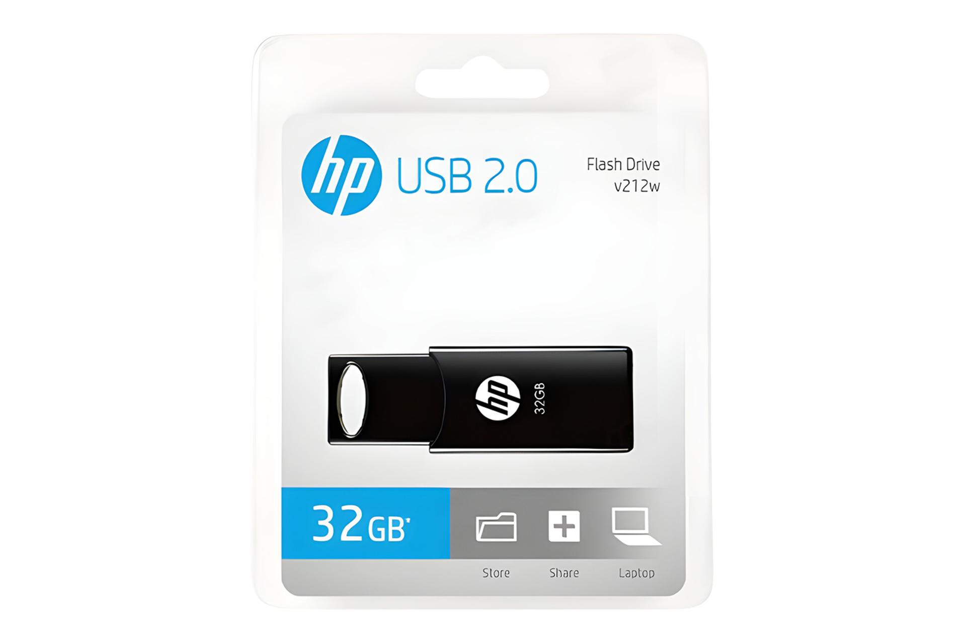 جعبه فلش مموری اچ پی HP v212w 32GB USB 2.0