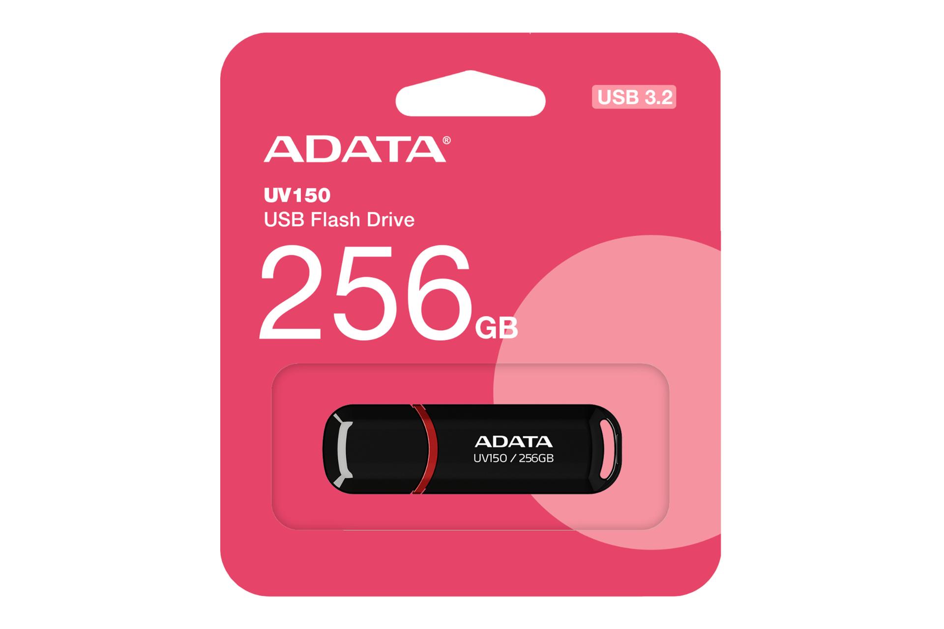 جعبه فلش مموری ای دیتا ADATA UV150 256GB USB 3.2