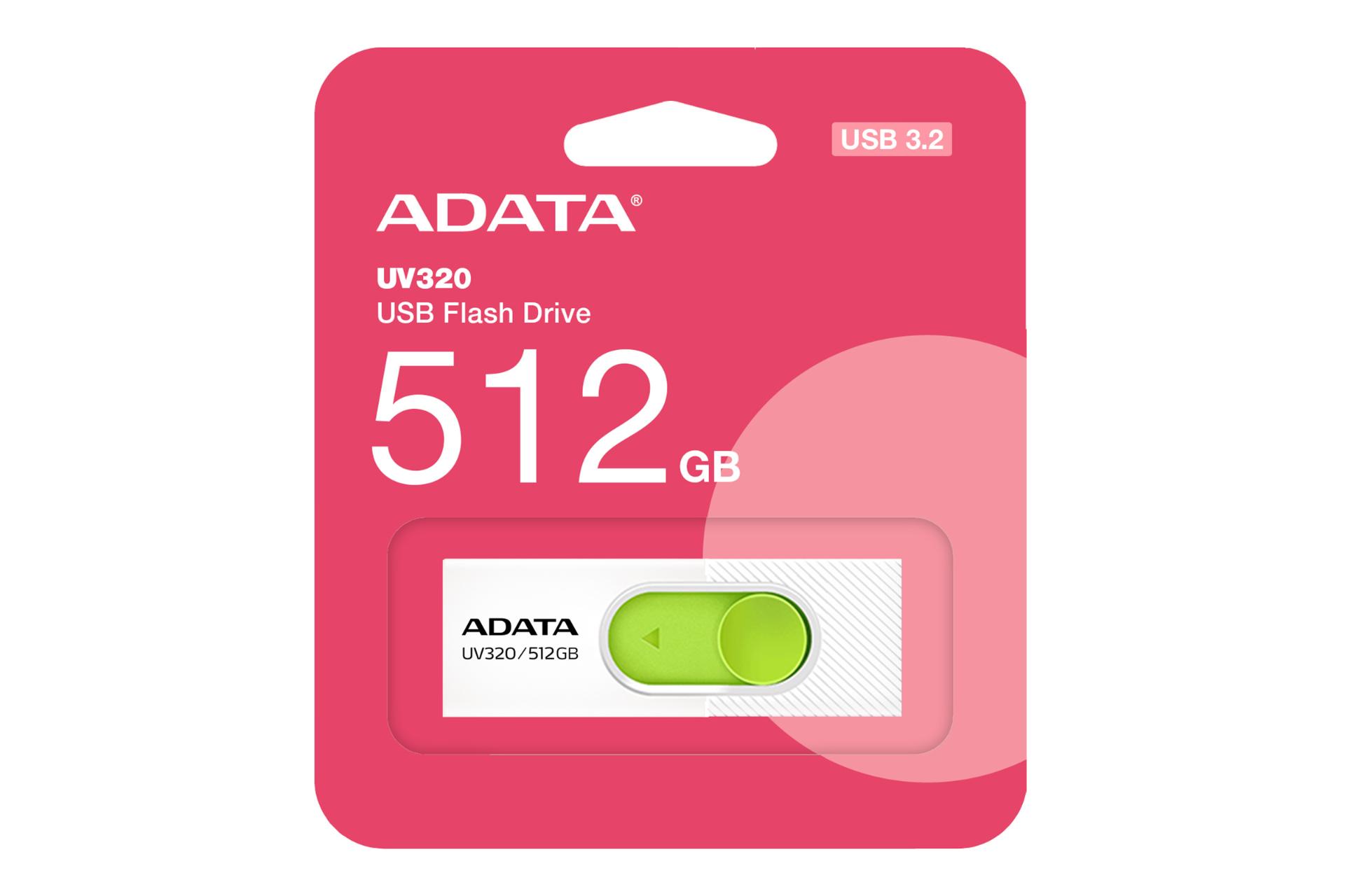 جعبه فلش مموری ای دیتا ADATA UV320 512GB USB 3.2