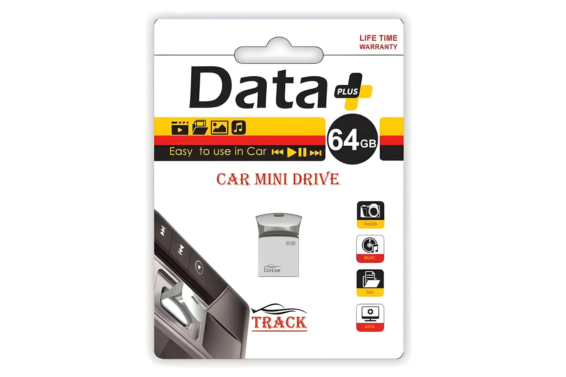 جعبه فلش مموری دیتاپلاس Data+ TRACK 64GB USB 2.0