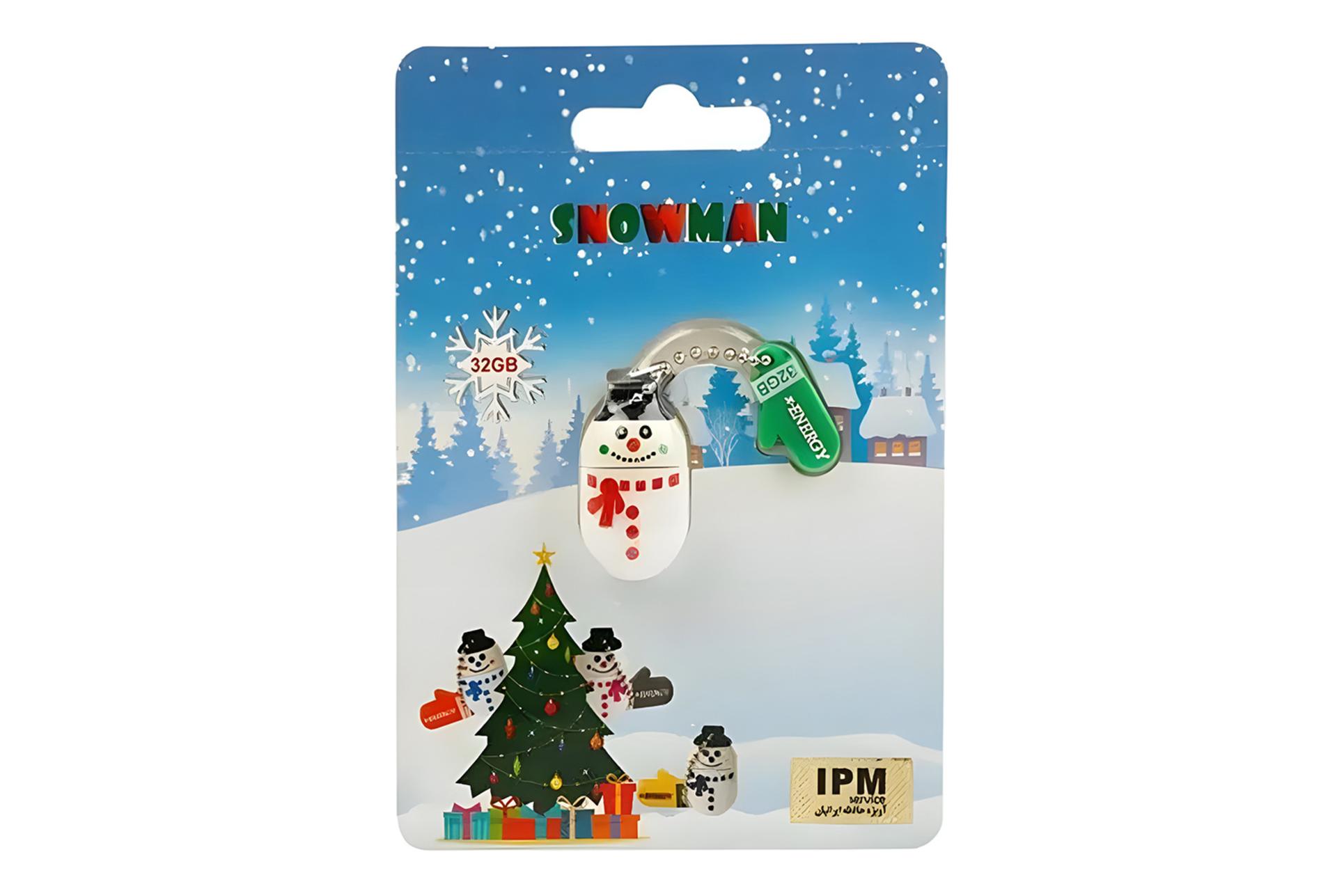 جعبه فلش مموری ایکس انرژی x-Energy Snowman 32GB USB 2.0