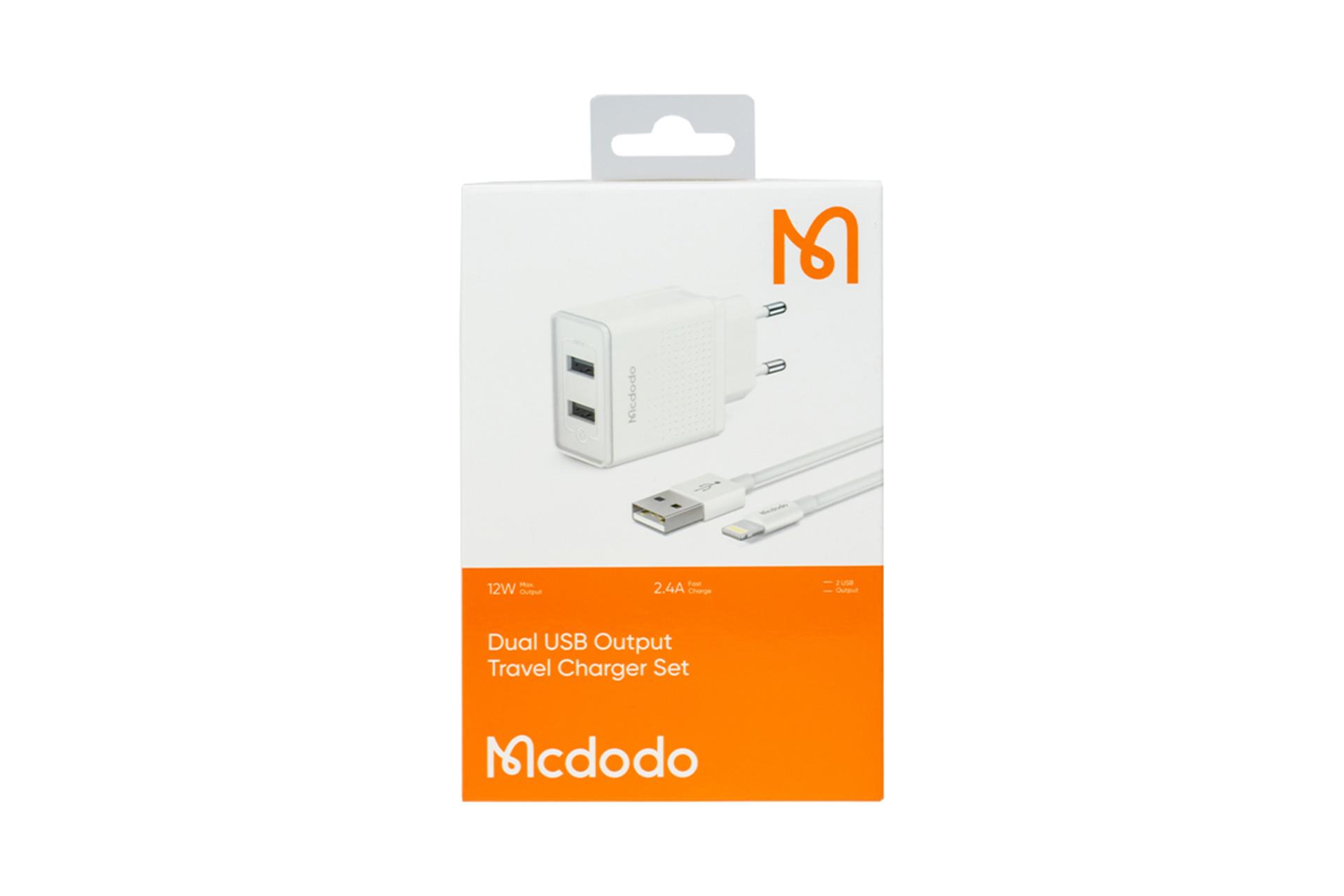 نمای بسته بندی شارژر دیواری مدل-Mcdodo CH-3970