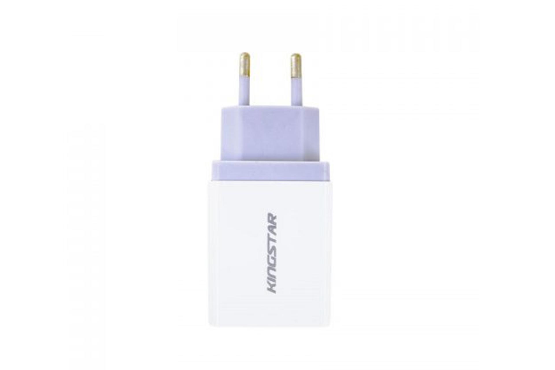 نمای روبه روی شارژر دیواری مدل-Kingstar KW155