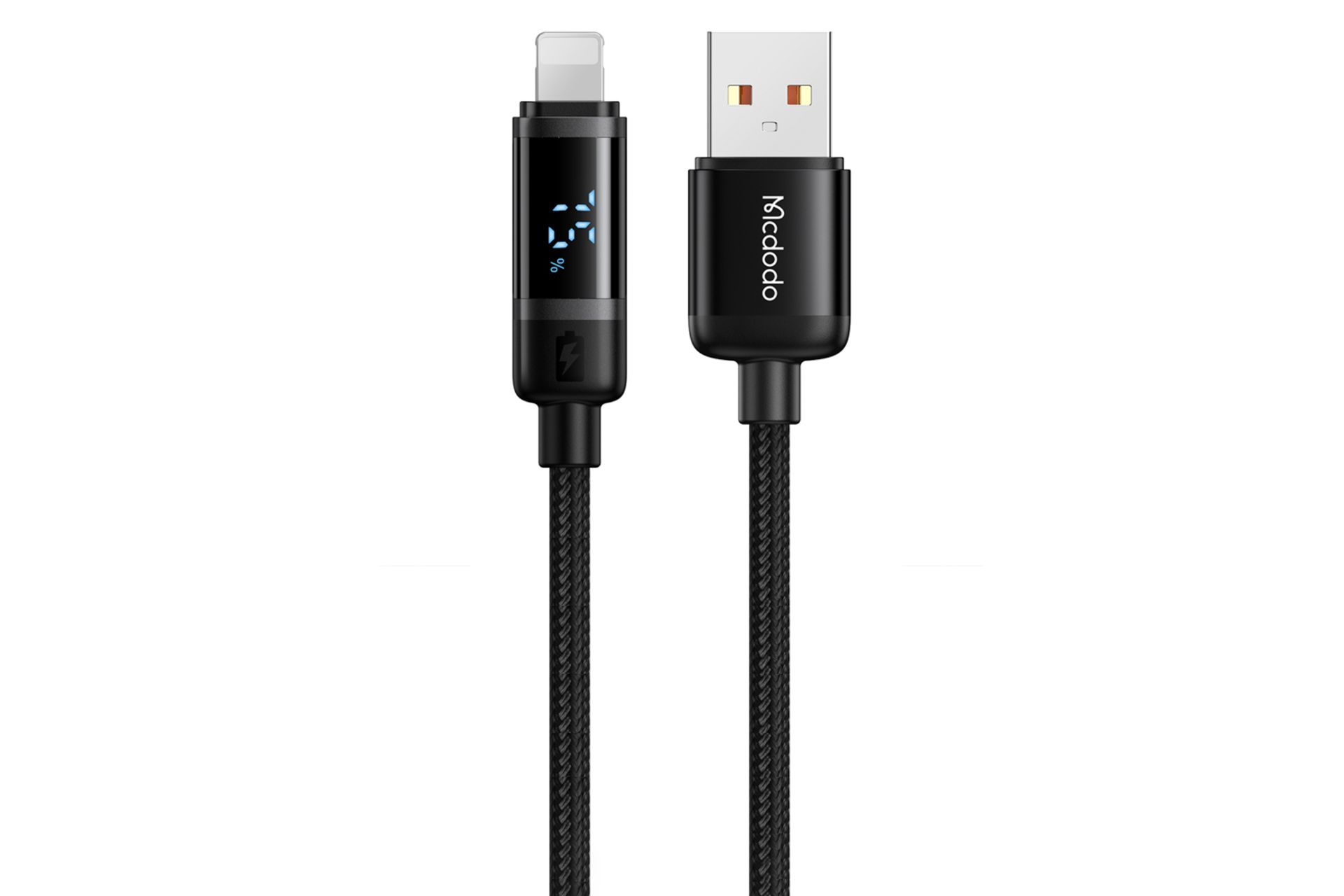 کانکتور و اتصال کابل شارژ USB مک دودو Type-A به Lightning مدل CA-5000 با طول 1.2 متر