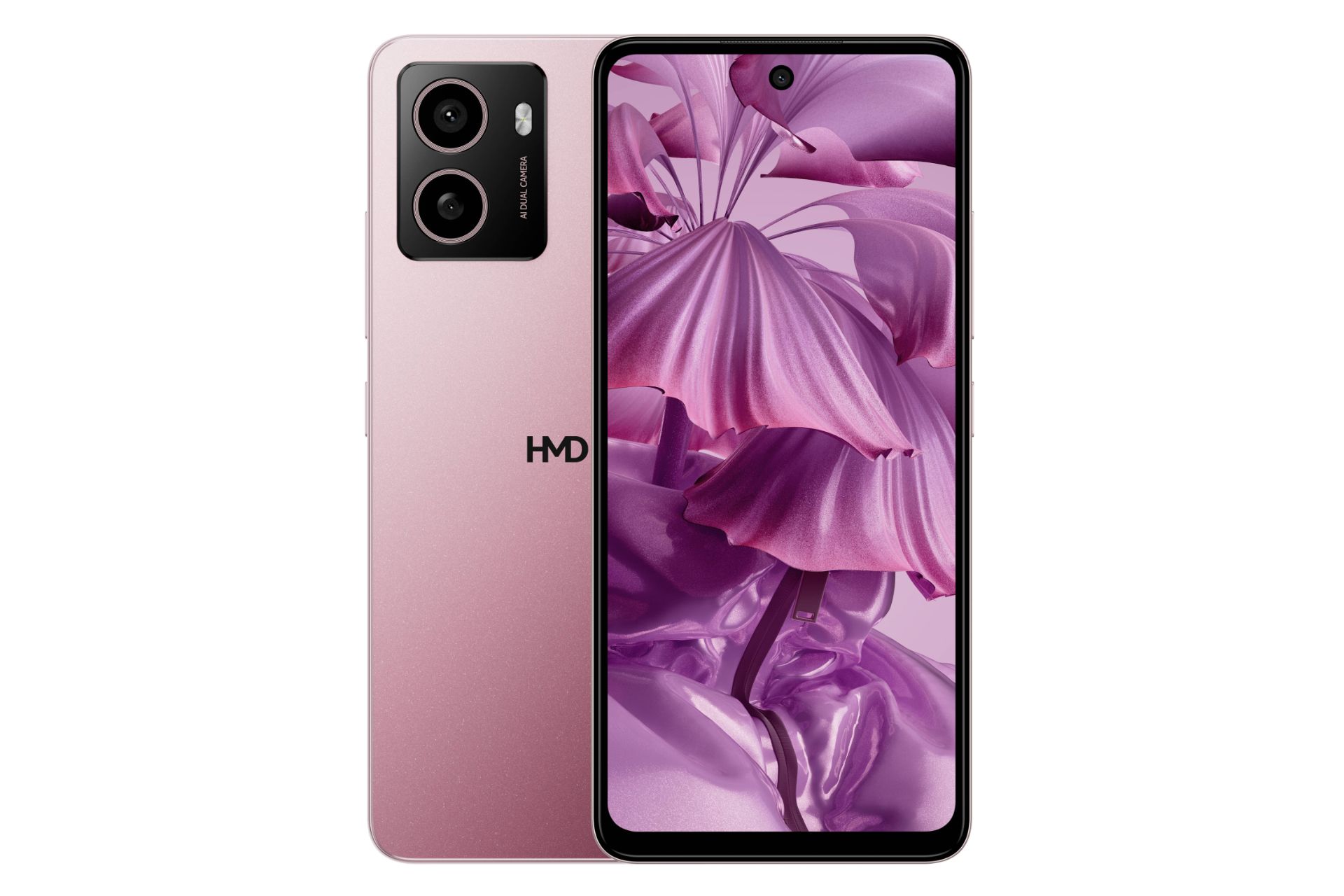 پنل جلو و پشت گوشی موبایل اچ ام دی پالس صورتی / HMD Pulse