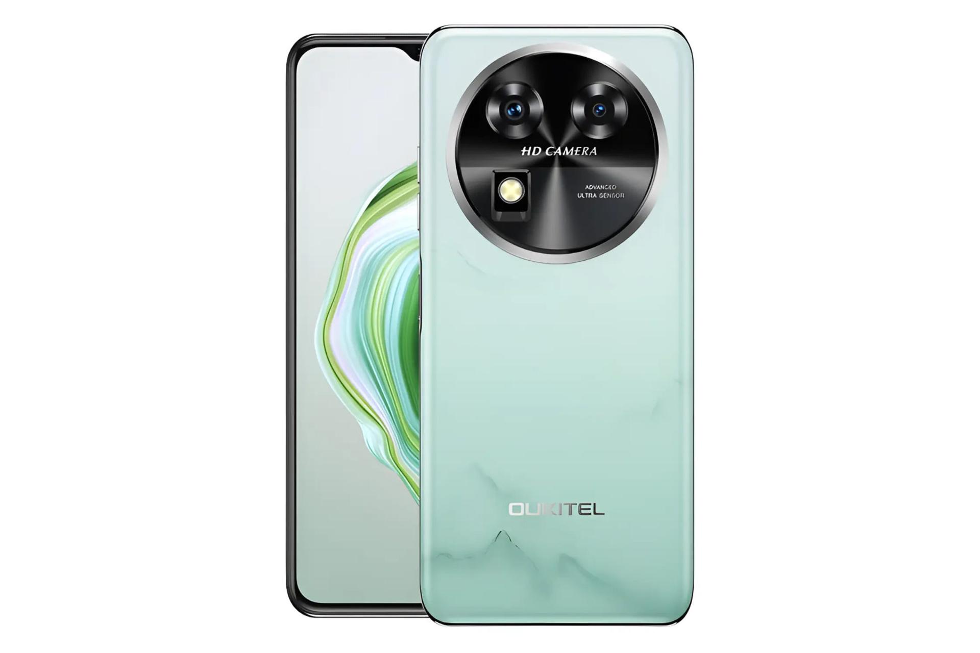 پنل جلو و پشت گوشی موبایل اوکیتل Oukitel C37 سبز