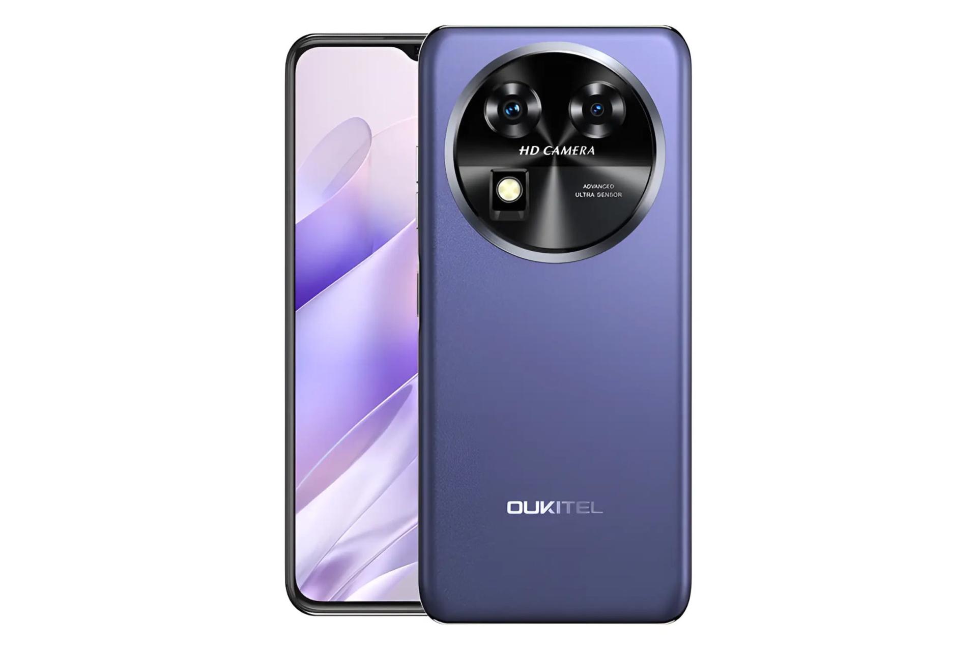 پنل جلو و پشت گوشی موبایل اوکیتل Oukitel C37 بنفش