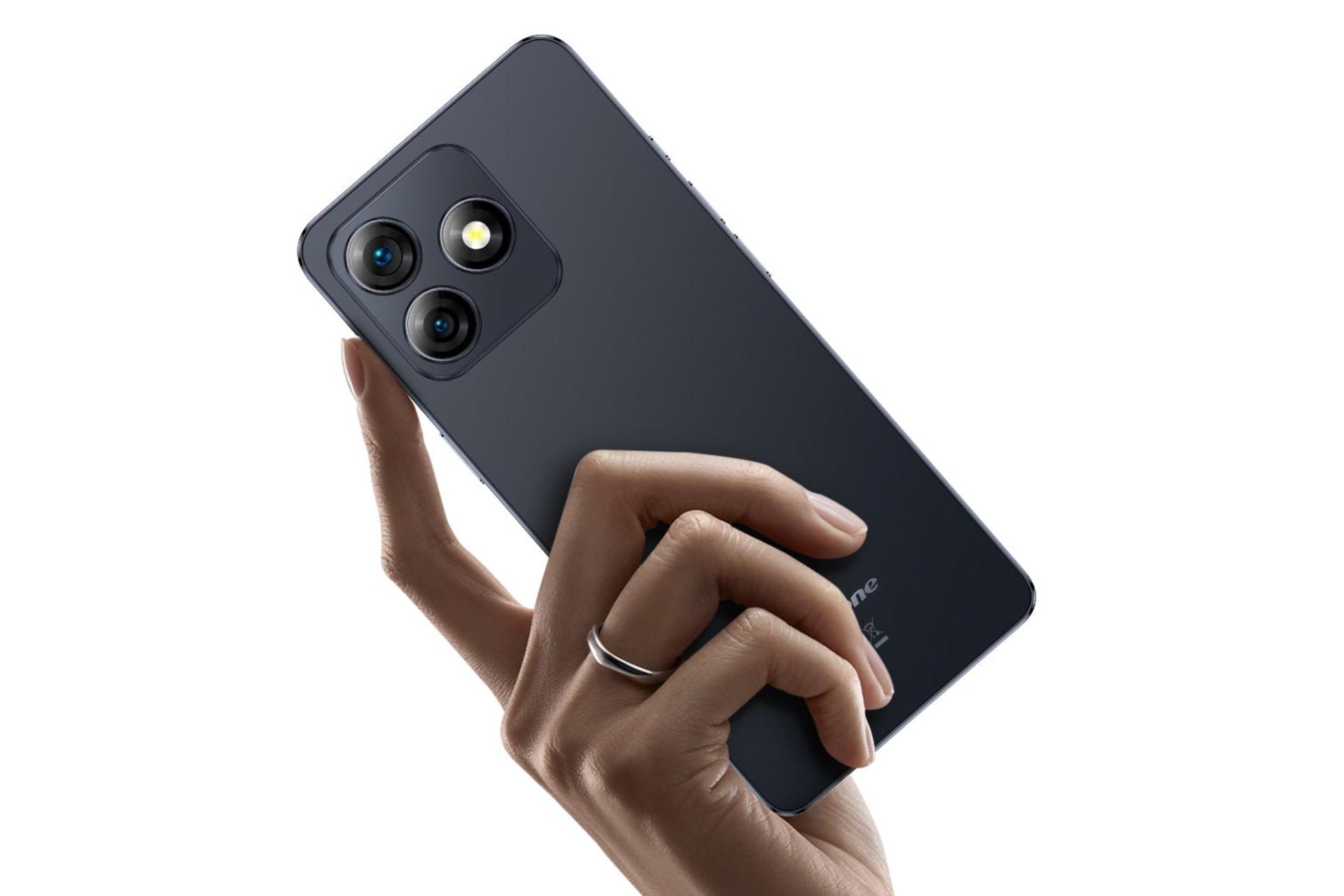 ابعاد گوشی موبایل Note 18 اولترا یولفون مشکی / Ulefone Note 18 Ultra