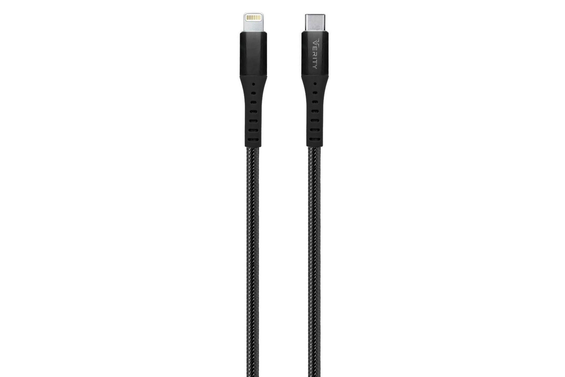 کابل شارژ USB وریتی Type-C به Lightning مدل CB 3132 با طول 1 متر