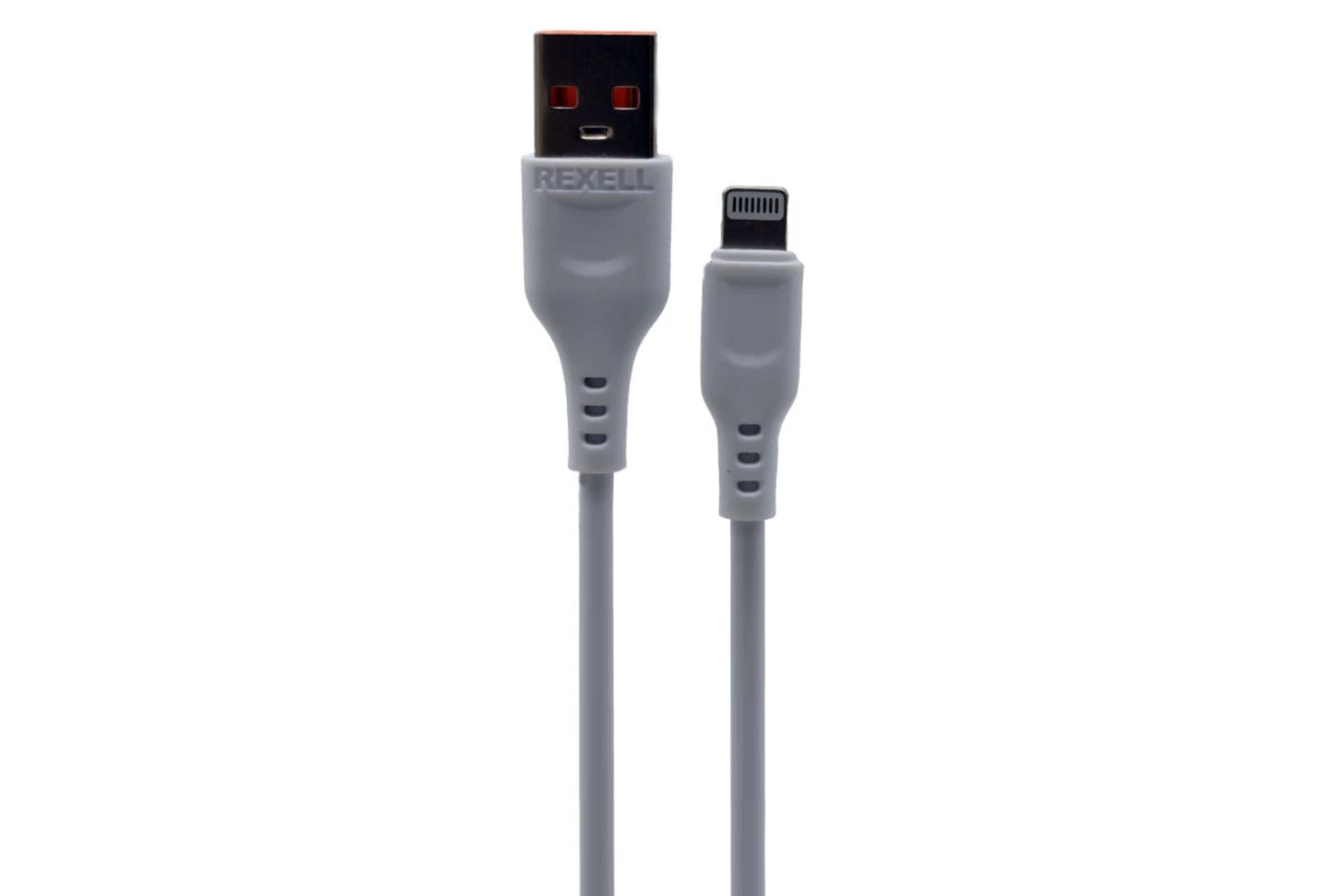کابل شارژ USB رکسل Type-A به Lightning مدل Rc-01 با طول 1 متر
