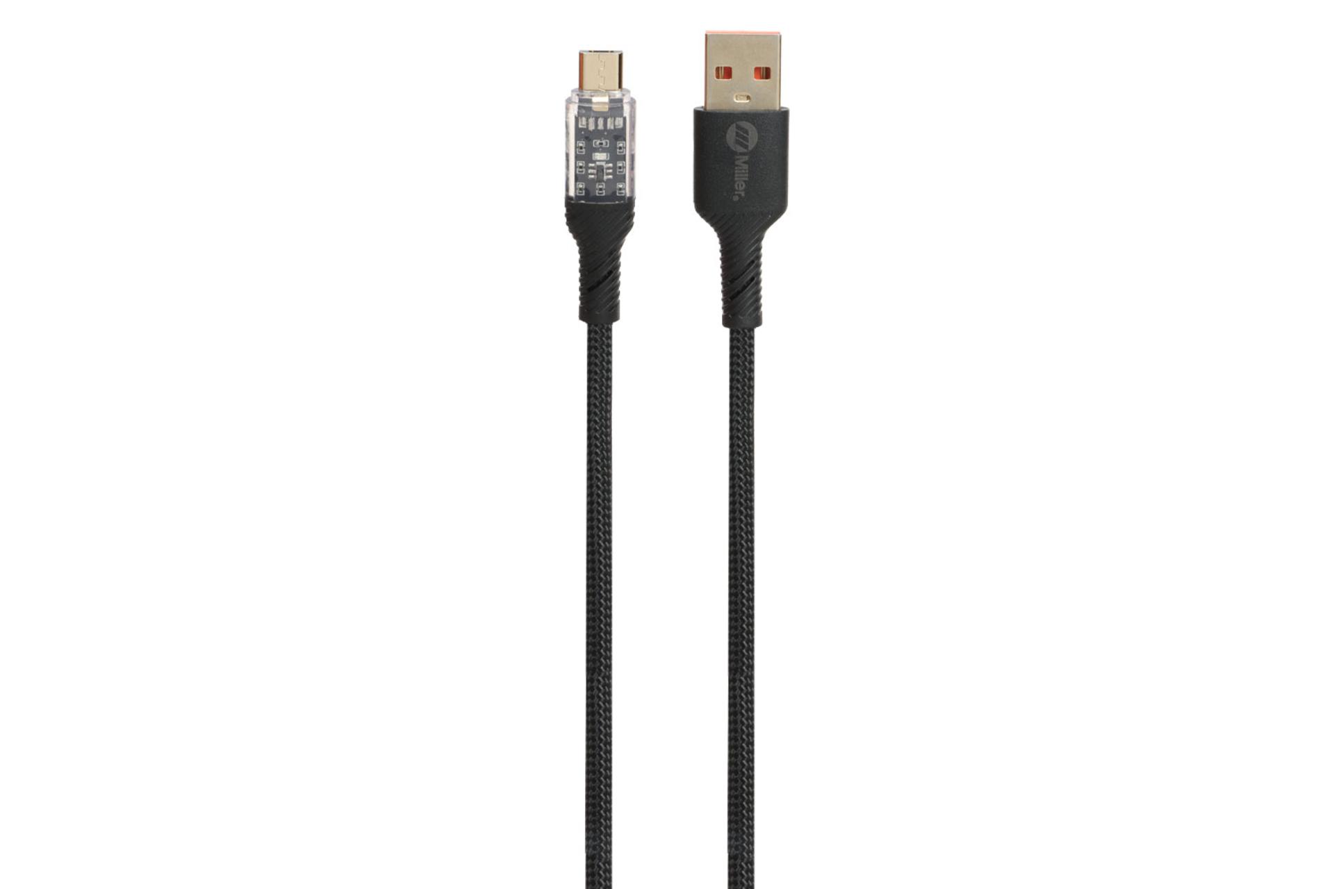 کابل شارژ USB میلر Type-A به Micro-USB مدل CA-1623 با طول 1 متر