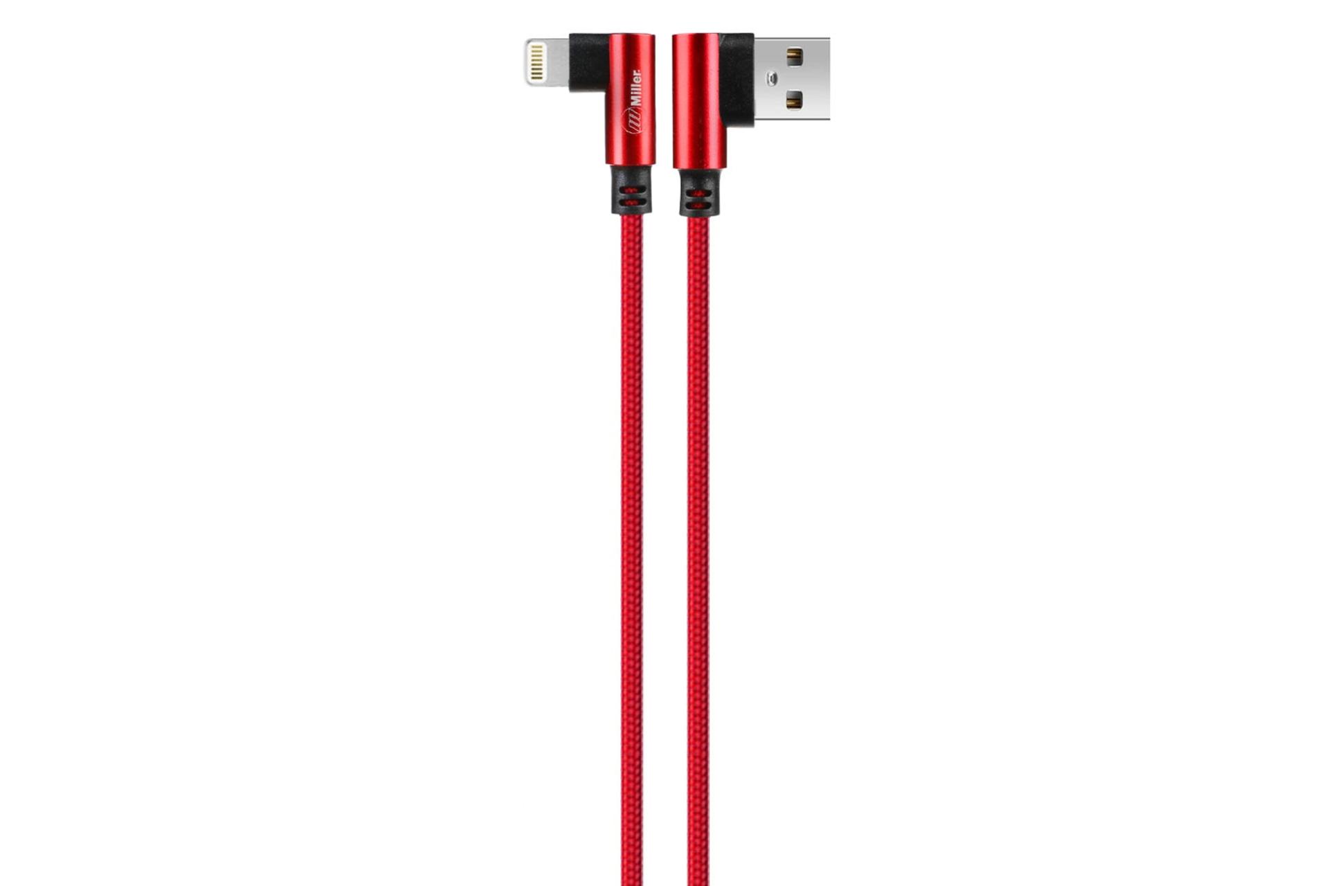 کابل شارژ USB میلر Type-A به Lightning مدل CA-1156 با طول 2 متر