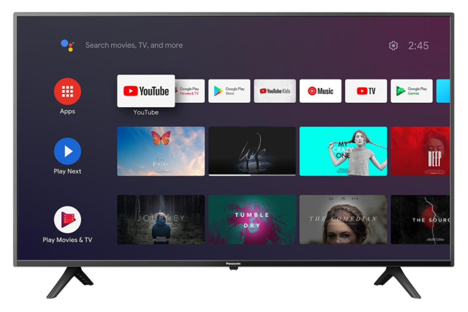 مرجع متخصصين ايران تلويزيون پاناسونيك Panasonic HX650 نماي جلو