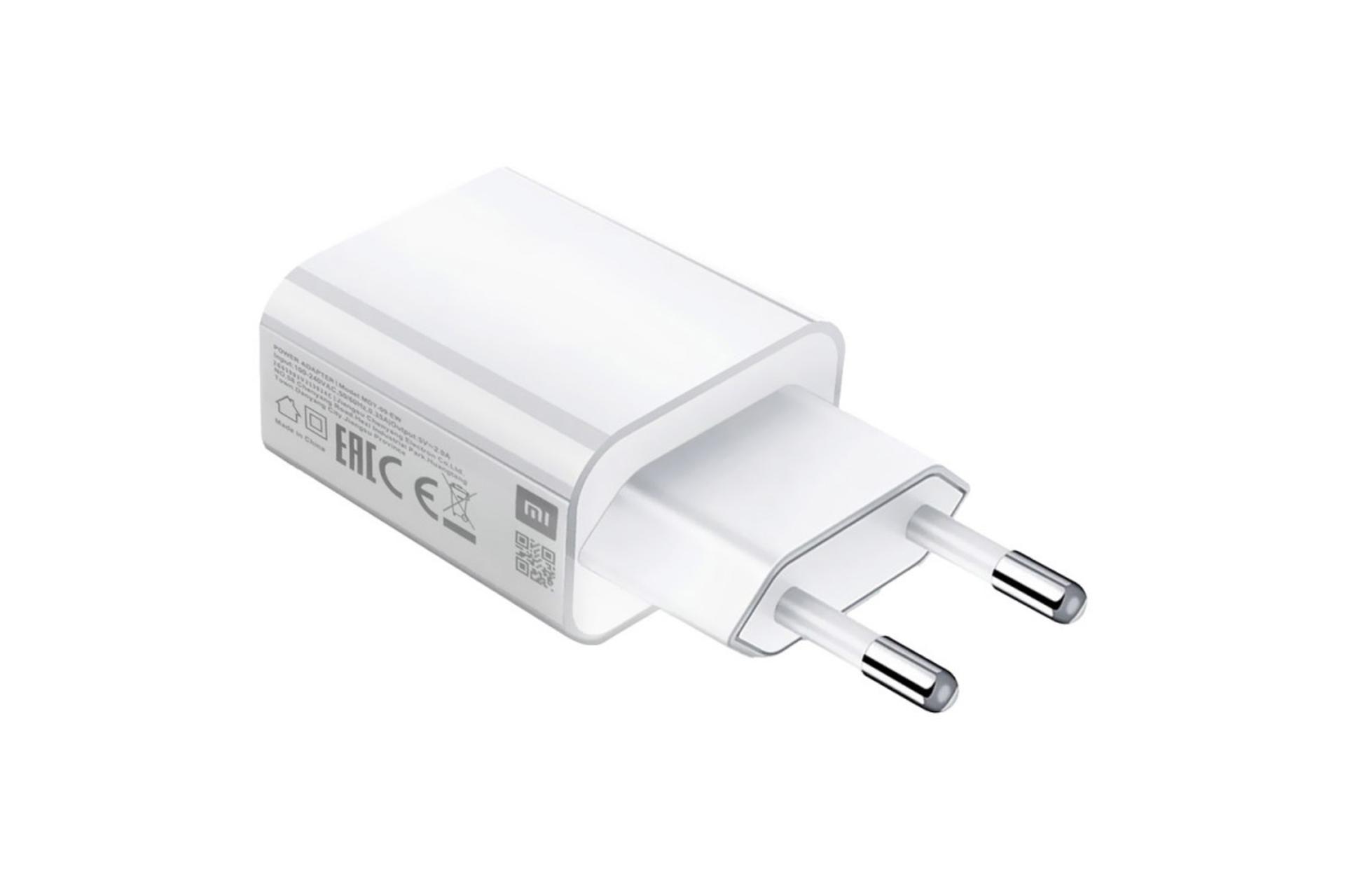 نمای دوشاخه شارژر دیواری مدل شیائومی مدل-Xiaomi MDY-09-EW