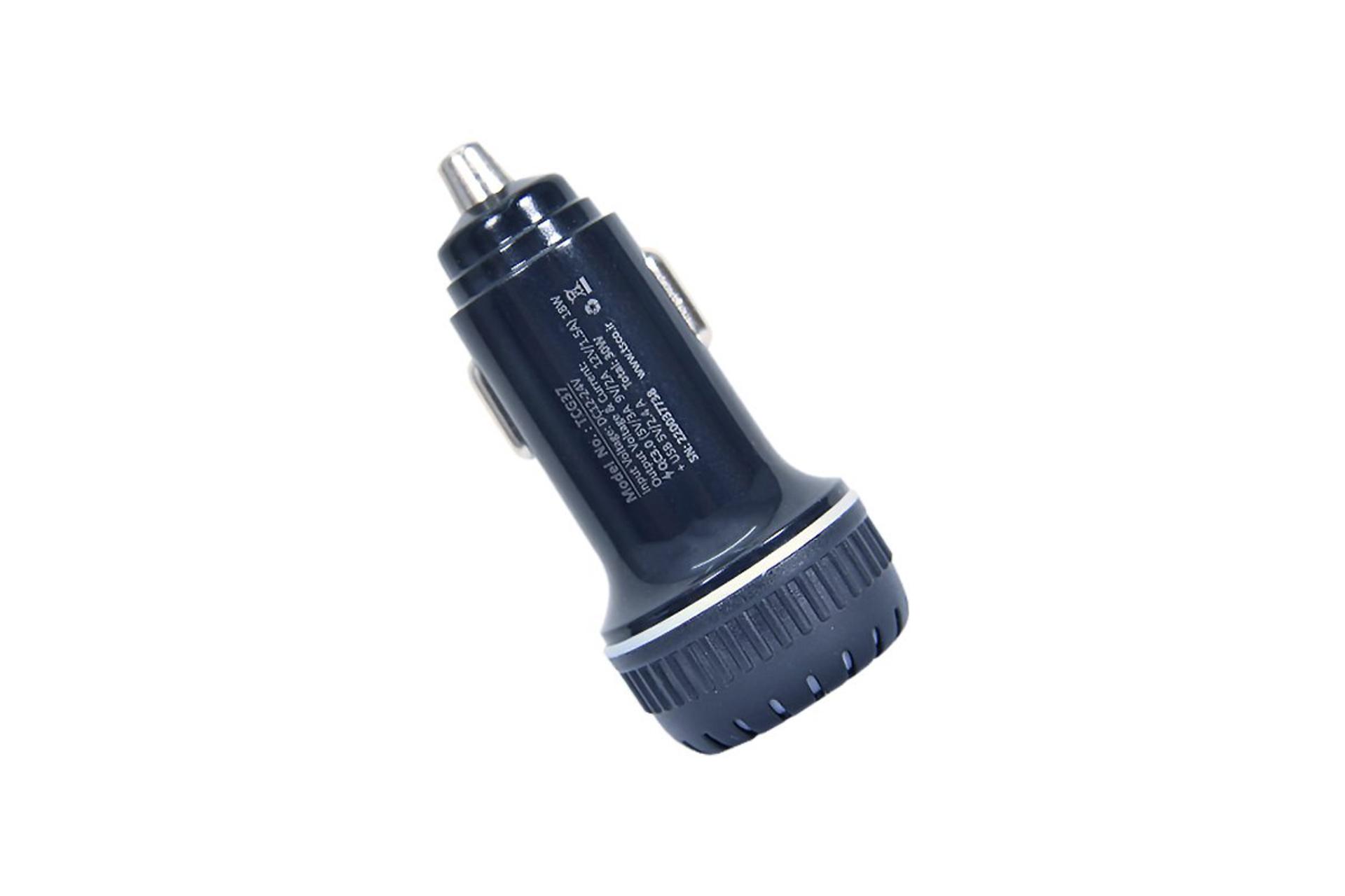 نمای اتصالات شارژر فندکی تسکو مدل-TSCO TCG 37