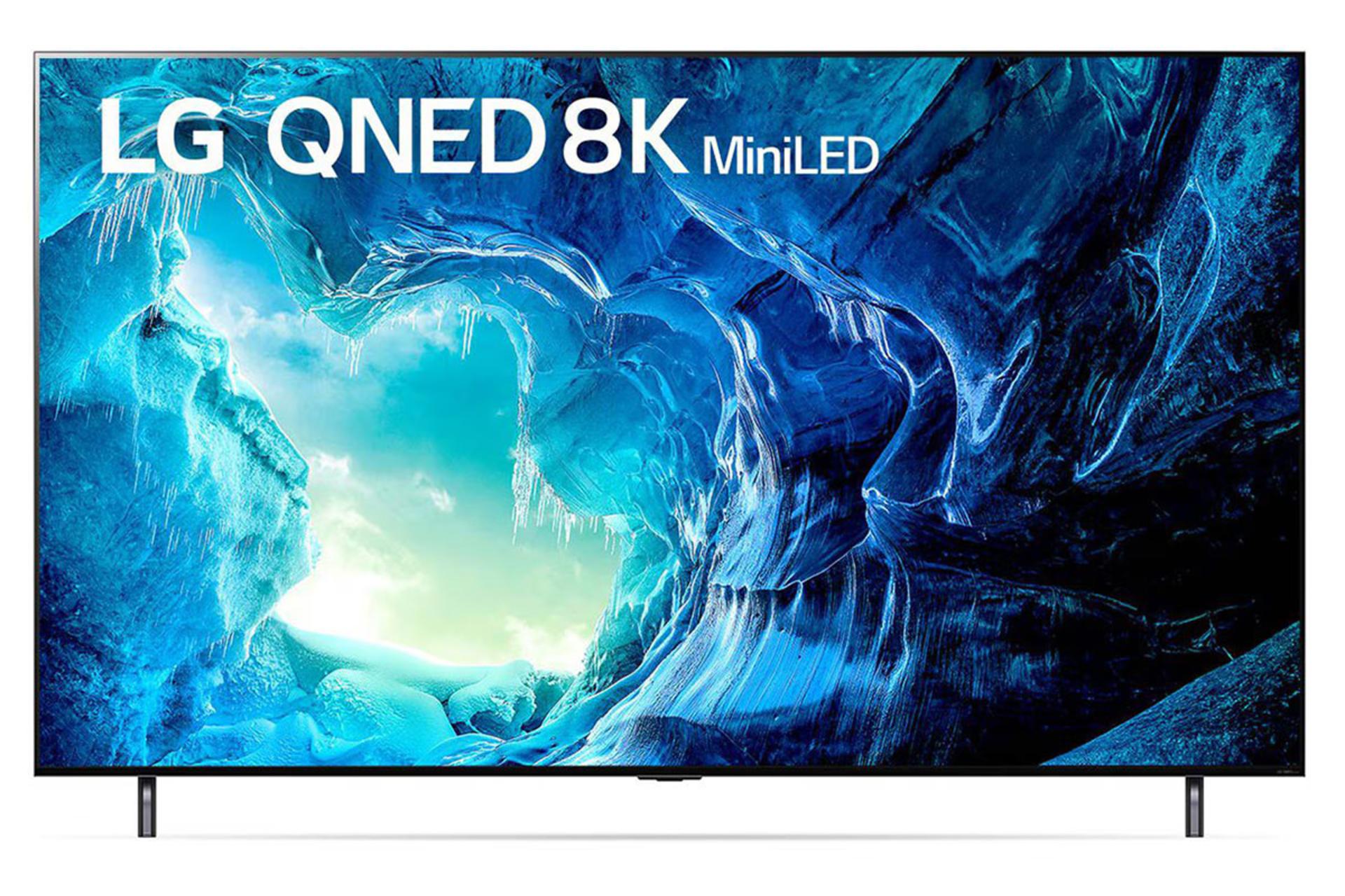 تلویزیون ال جی LG QNED95 نمای جلو