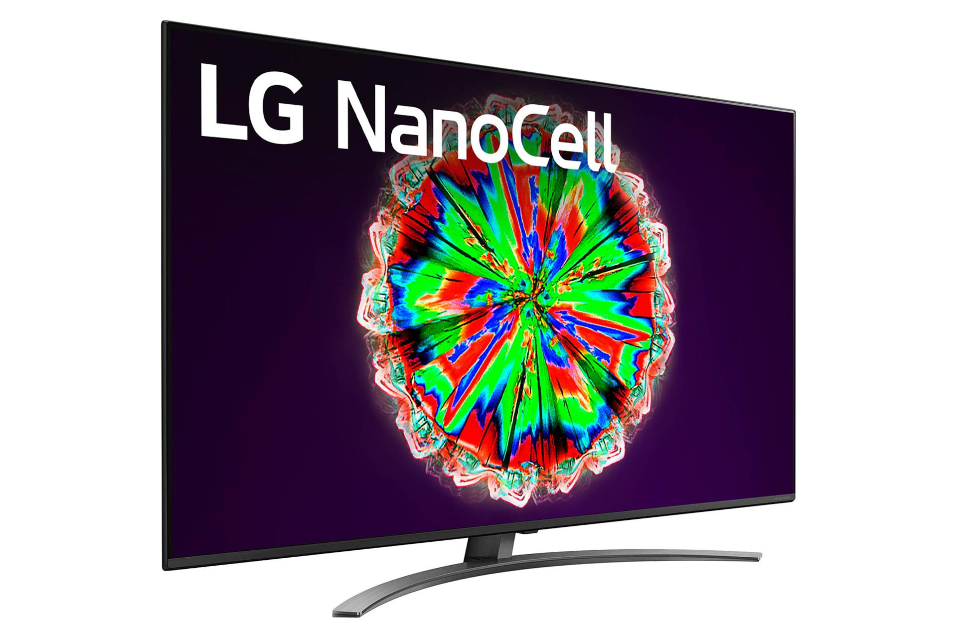 تلویزیون ال جی LG NANO81 نمای چپ