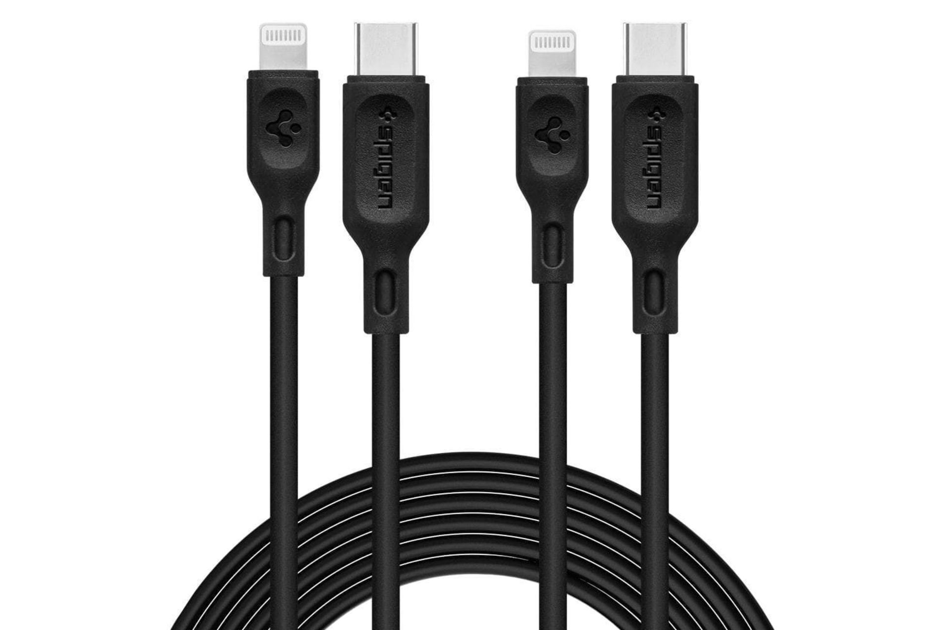 کابل شارژ USB اسپیگن Type-C به Lightning مدل DuraSync C10CL با طول 1 متر