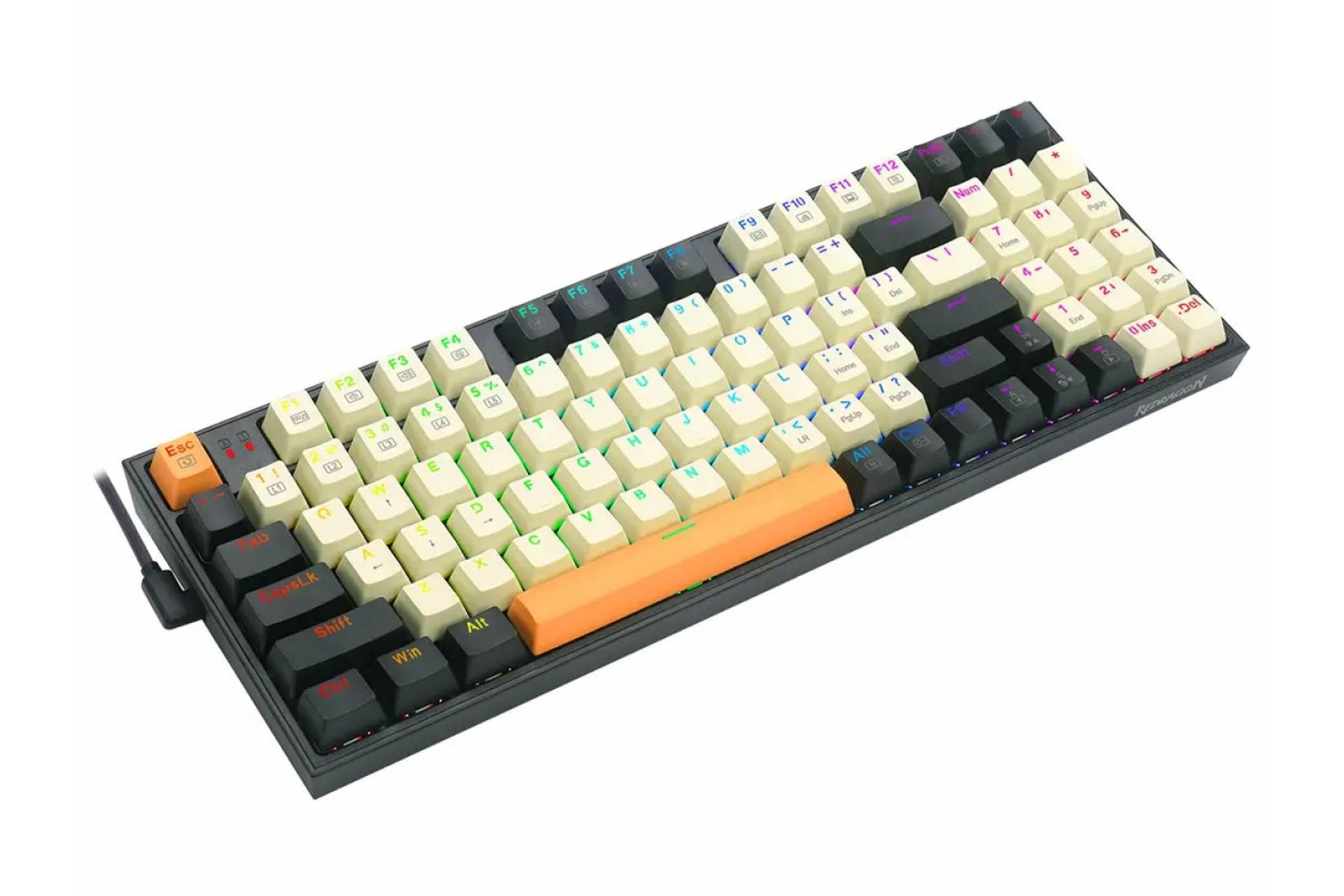 ابعاد و اندازه کیبورد ردراگون K643 Pro RGB