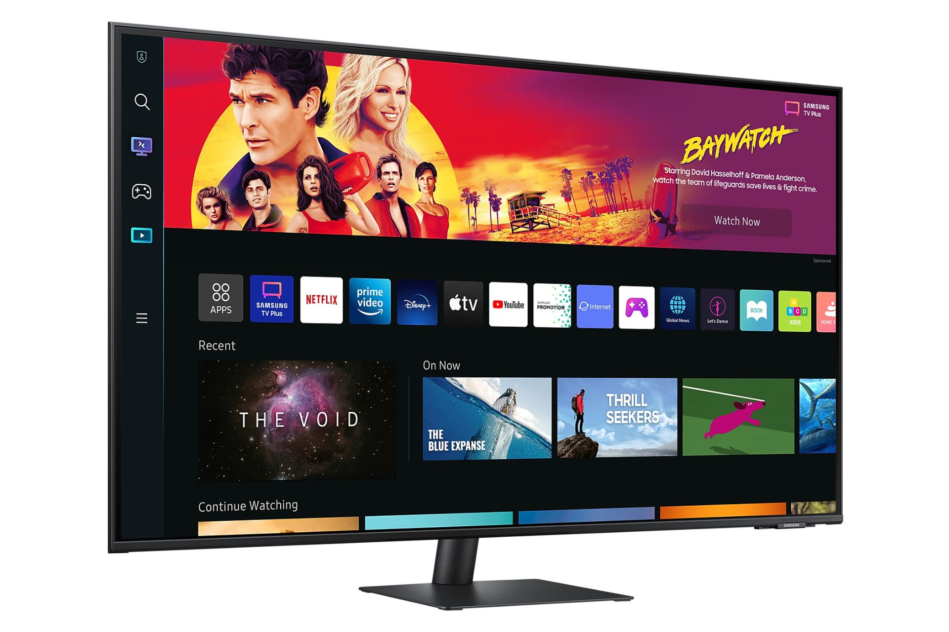 ابعاد و اندازه مانیتور سامسونگ 43 اینچ مدل Smart Monitor M7 S43BM700UN