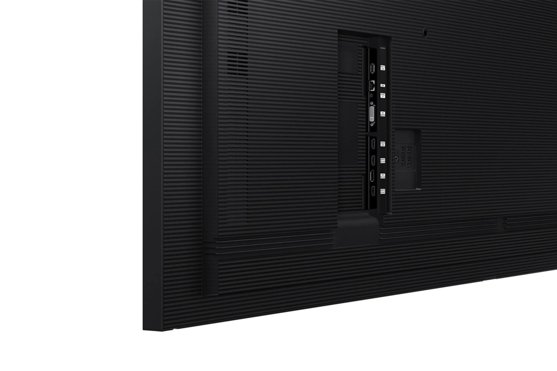 کانکتور و اتصال مانیتور سامسونگ 85 اینچی مدل QM85R-B Crystal